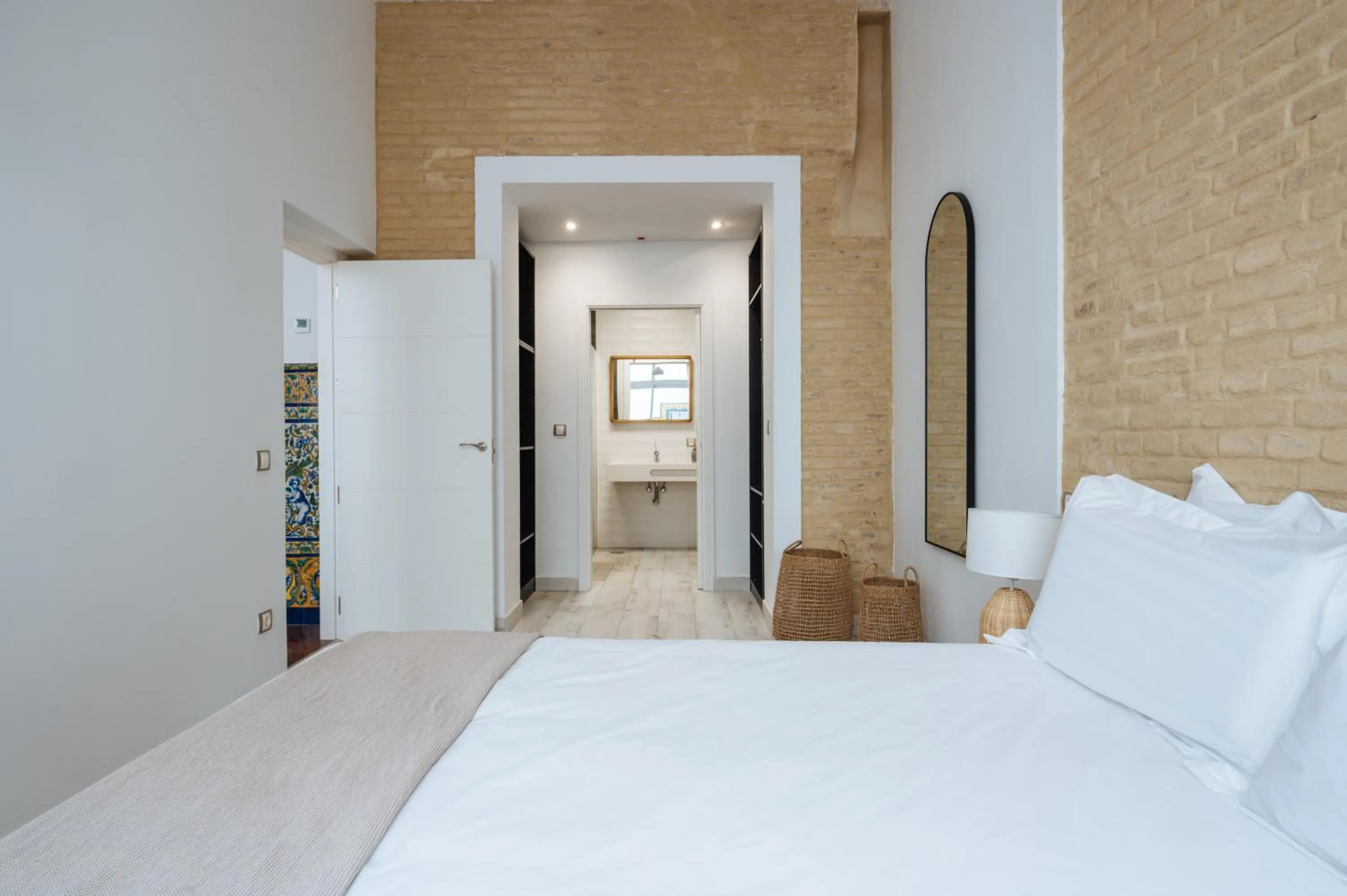 Bed in Apartamentos "El Escondite de Triana"