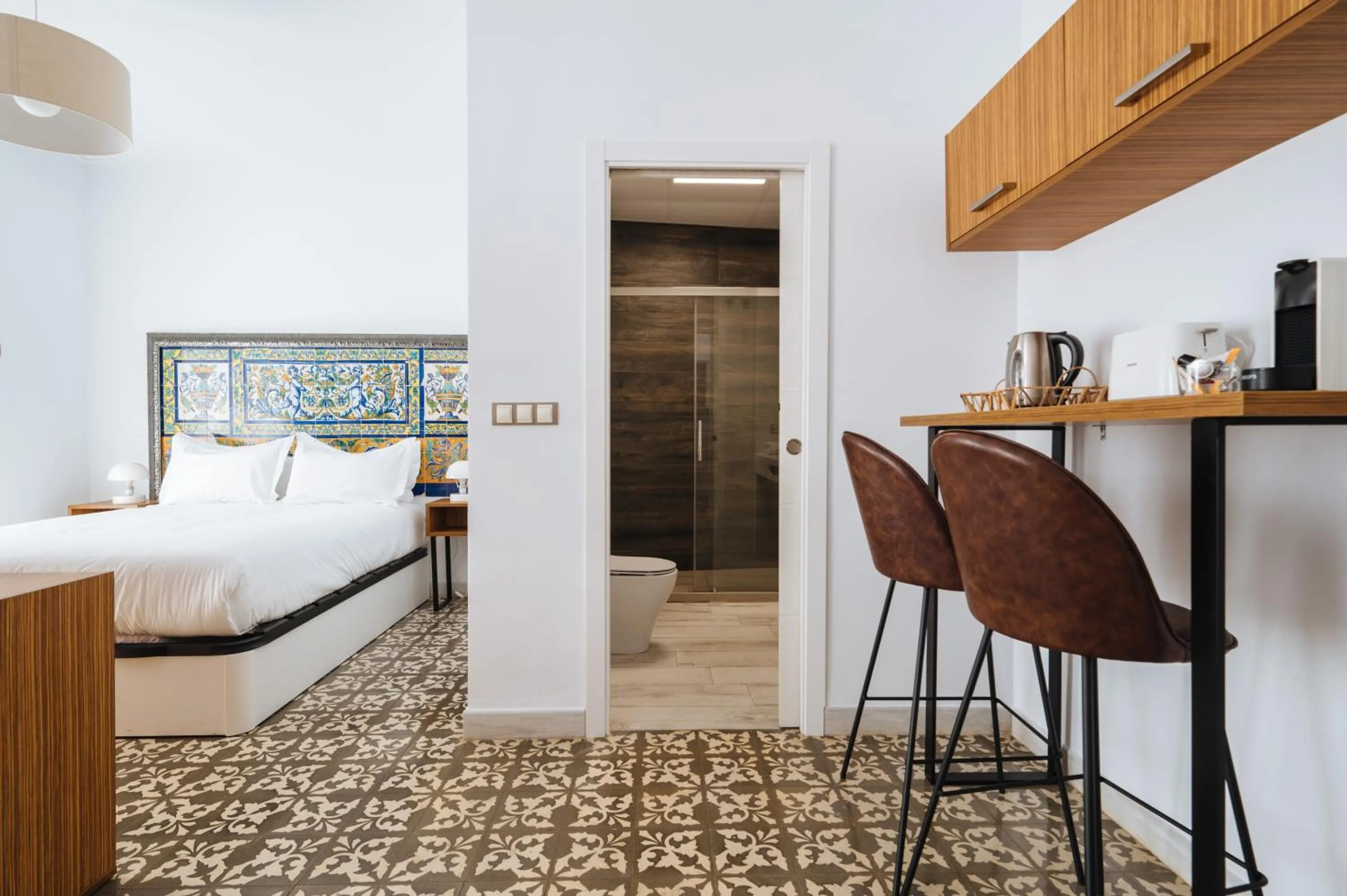 Bed in Apartamentos "El Escondite de Triana"