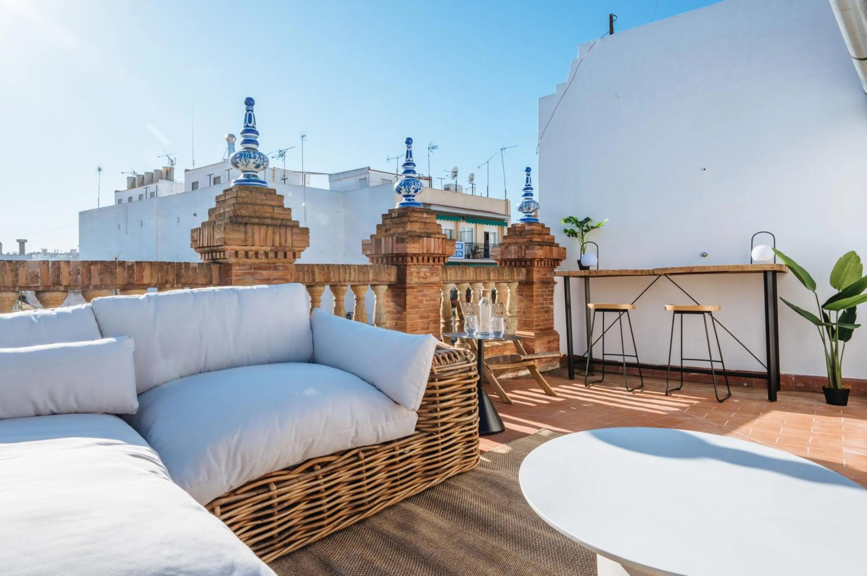 Patio in Apartamentos "El Escondite de Triana"