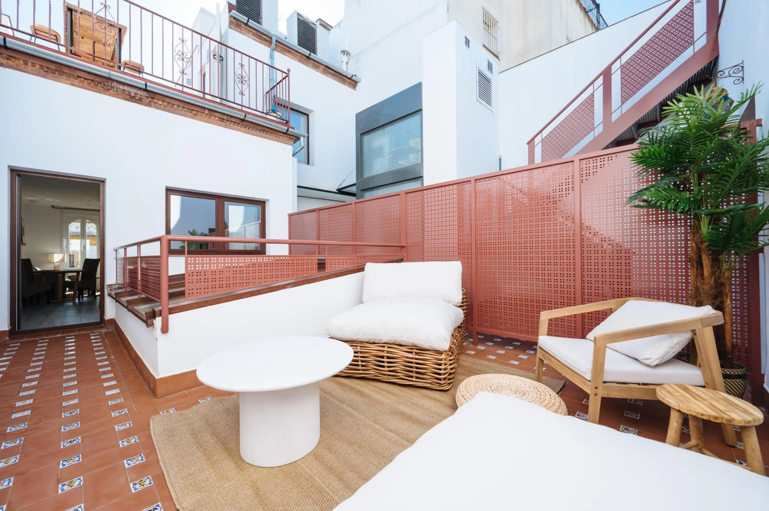 Patio in Apartamentos "El Escondite de Triana"