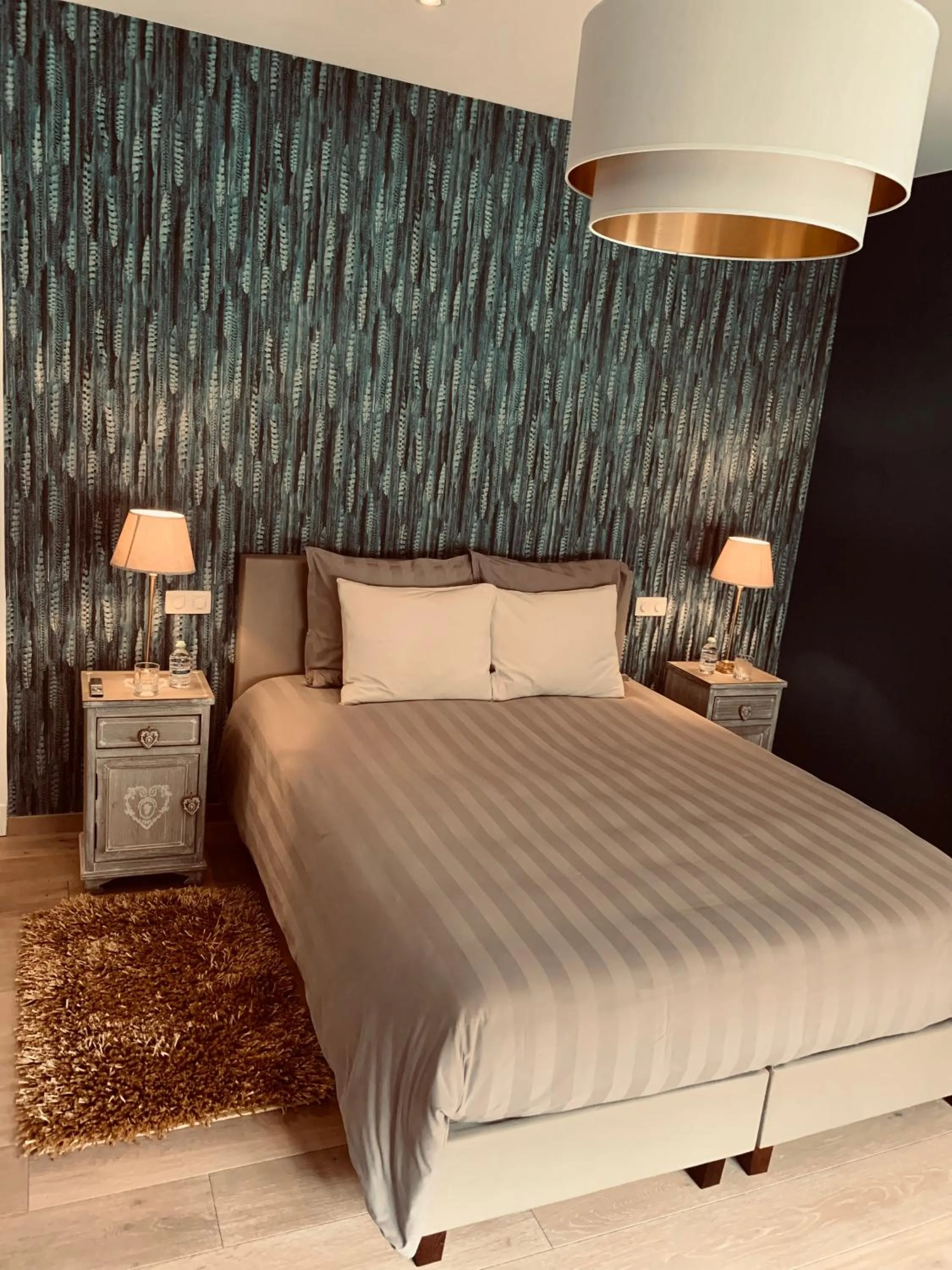 Bedroom, Bed in B&B Marie-J of Bruges