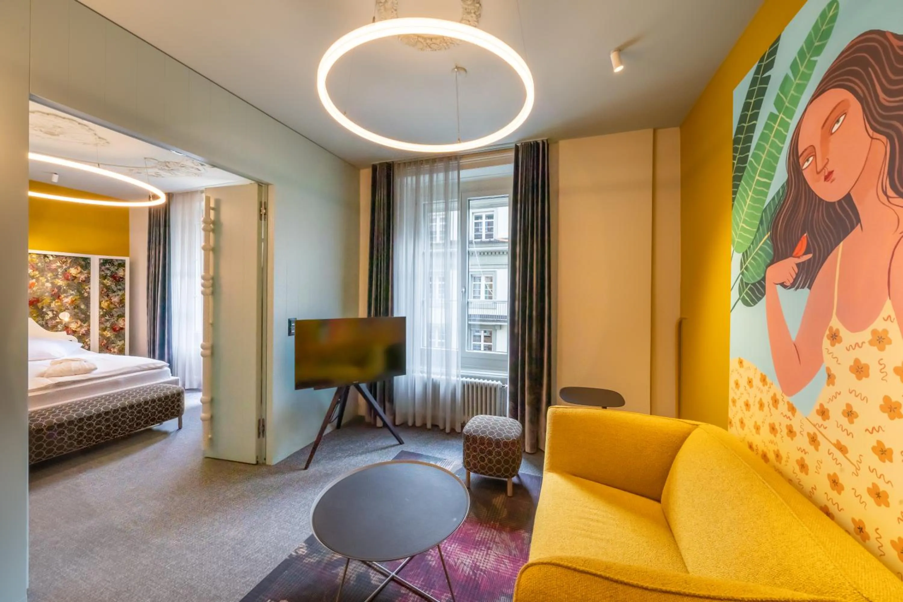 Living room in BOUTIQUE Hotel by Continental Park