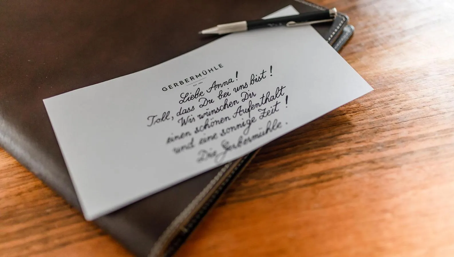 Decorative detail in Hotel Gerbermühle