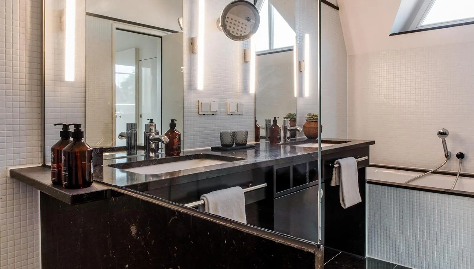 Bathroom in Hotel Gerbermühle