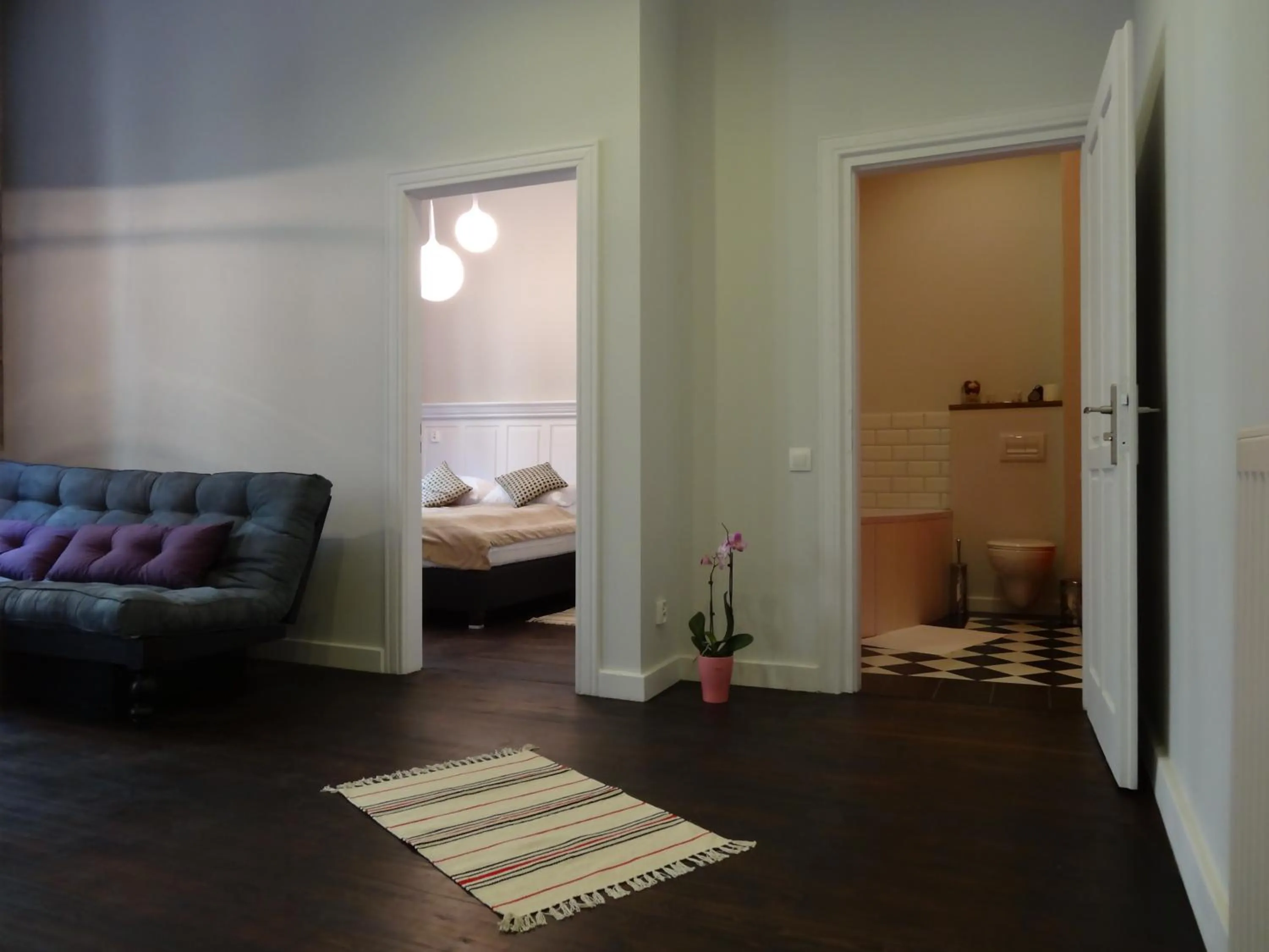 Living room, Bed in Good Time Aparthotel