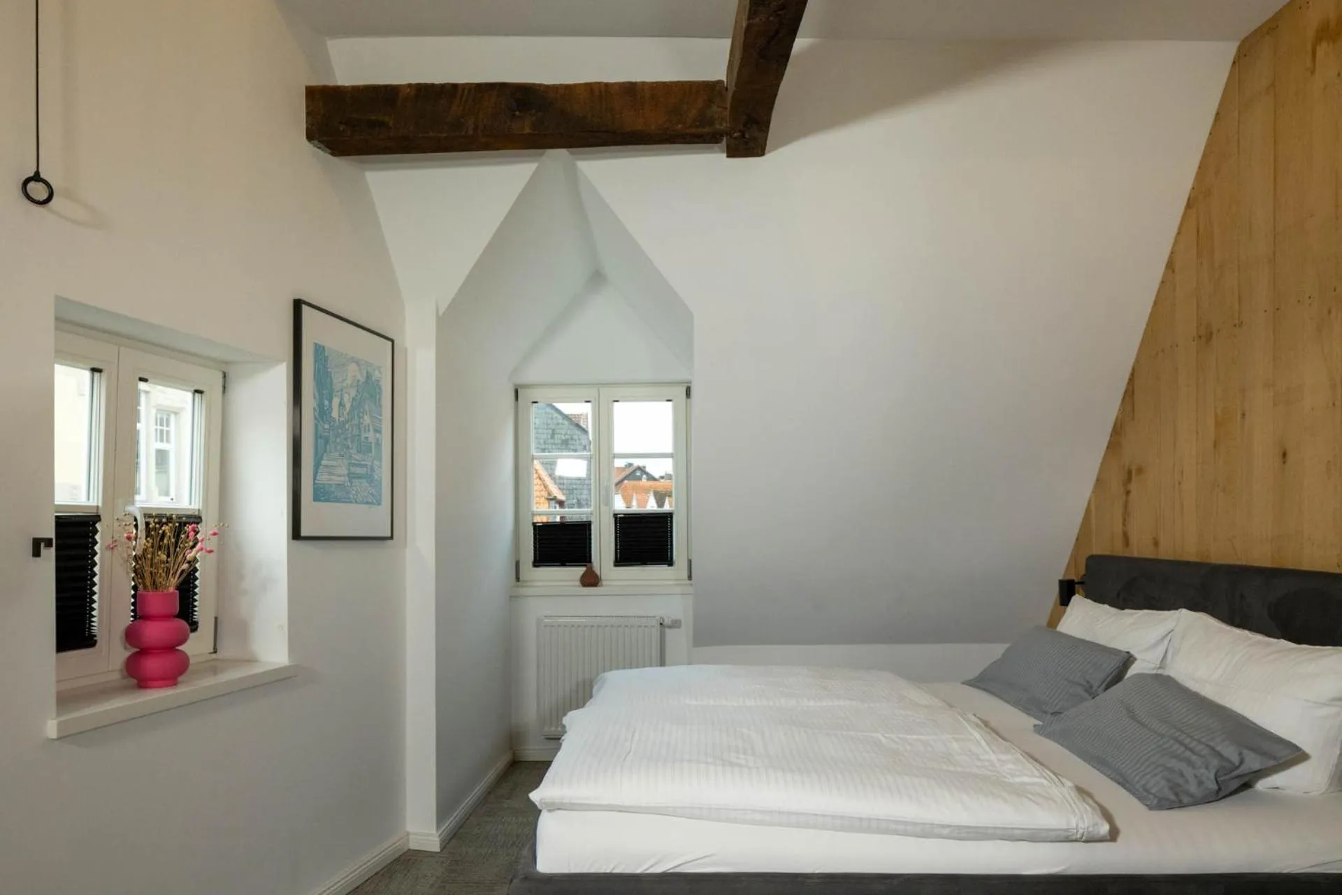 Photo of the whole room, Bed in Wertschätzer Hotel - Krumme Str