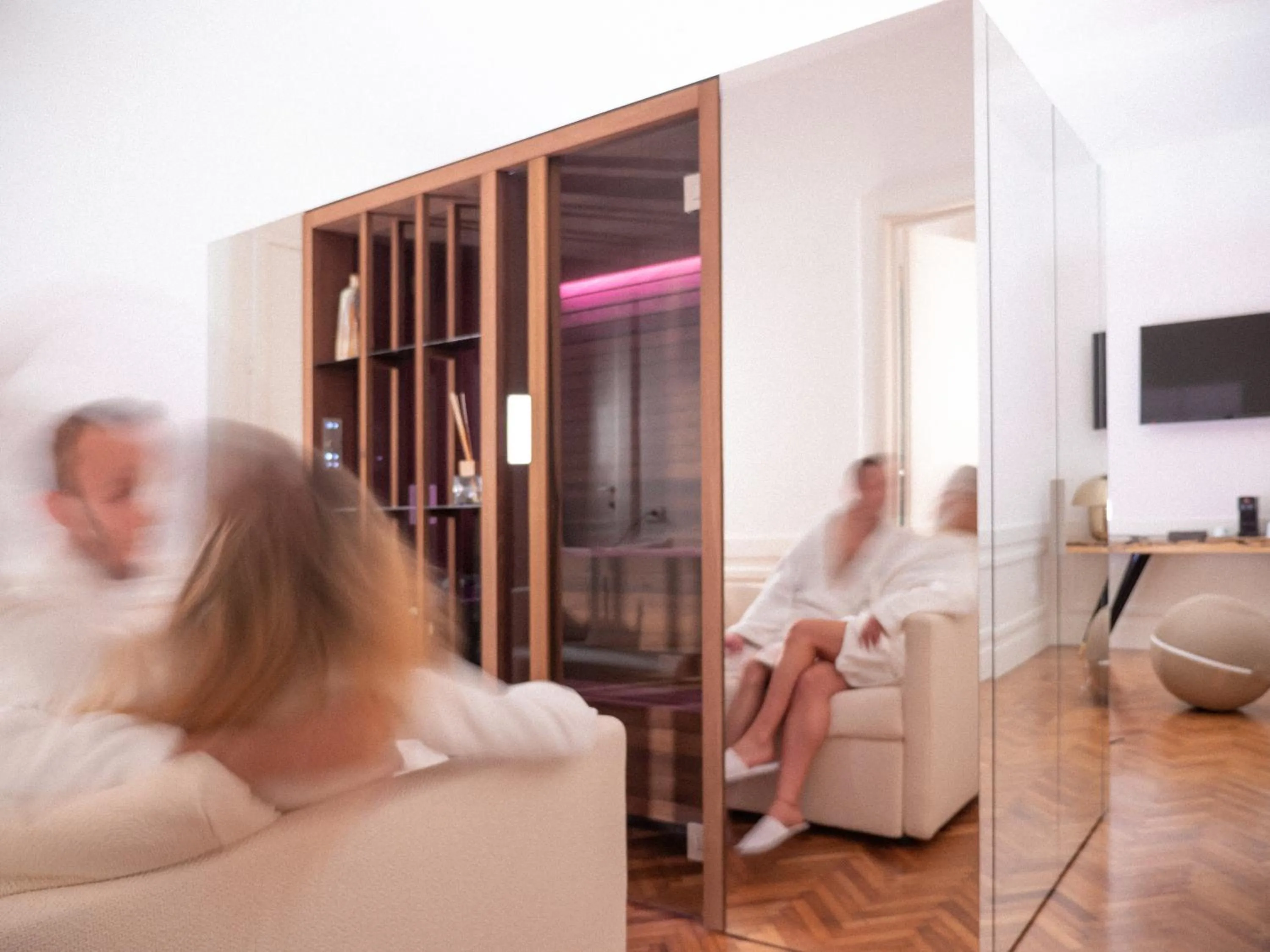 Sauna in Boutique Hotel Villa Monty Banks