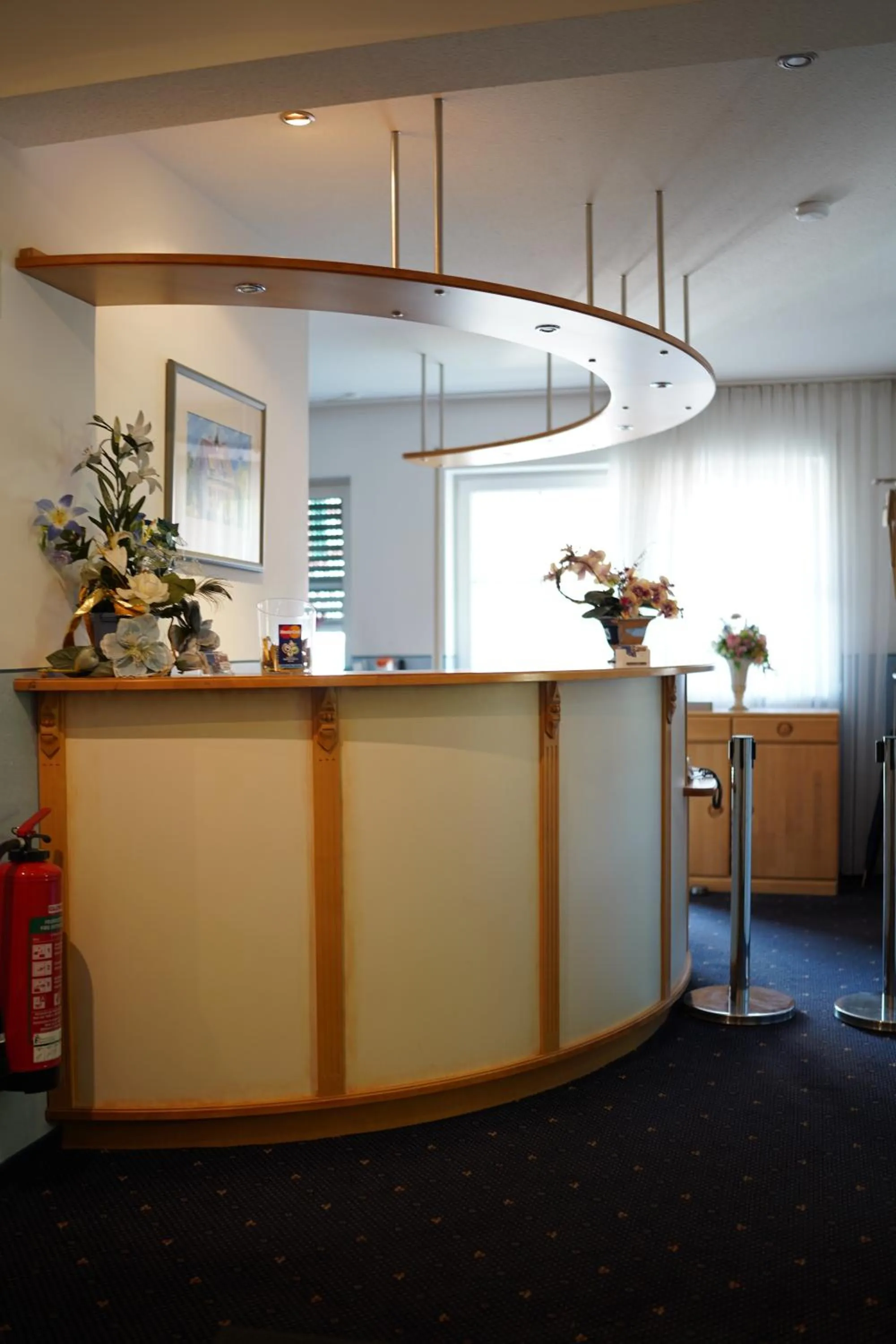 Lobby or reception in Hotel-Landpension Postwirt
