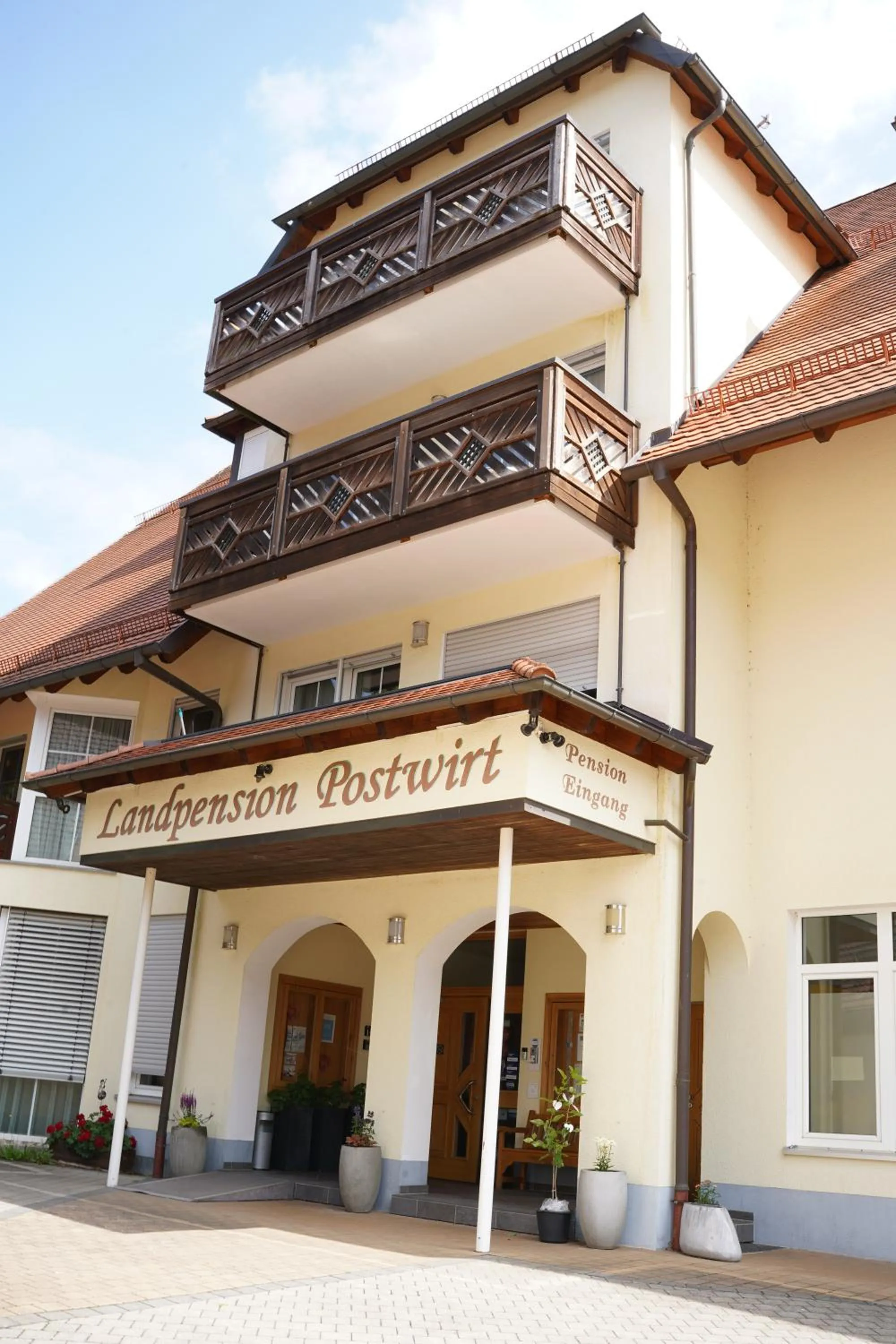 Property building in Hotel-Landpension Postwirt