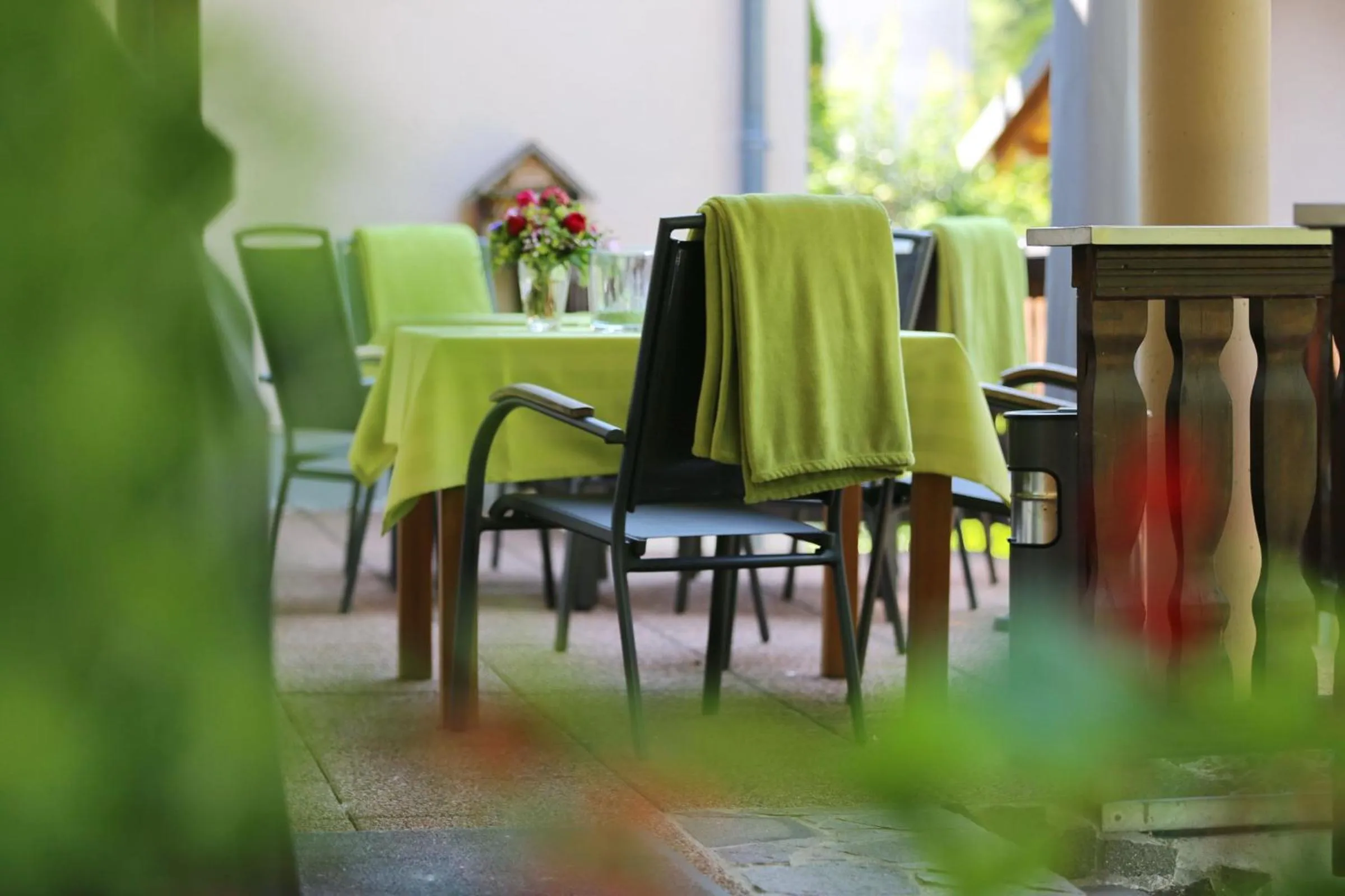 Balcony/Terrace in Landhotel Villa Moritz garni