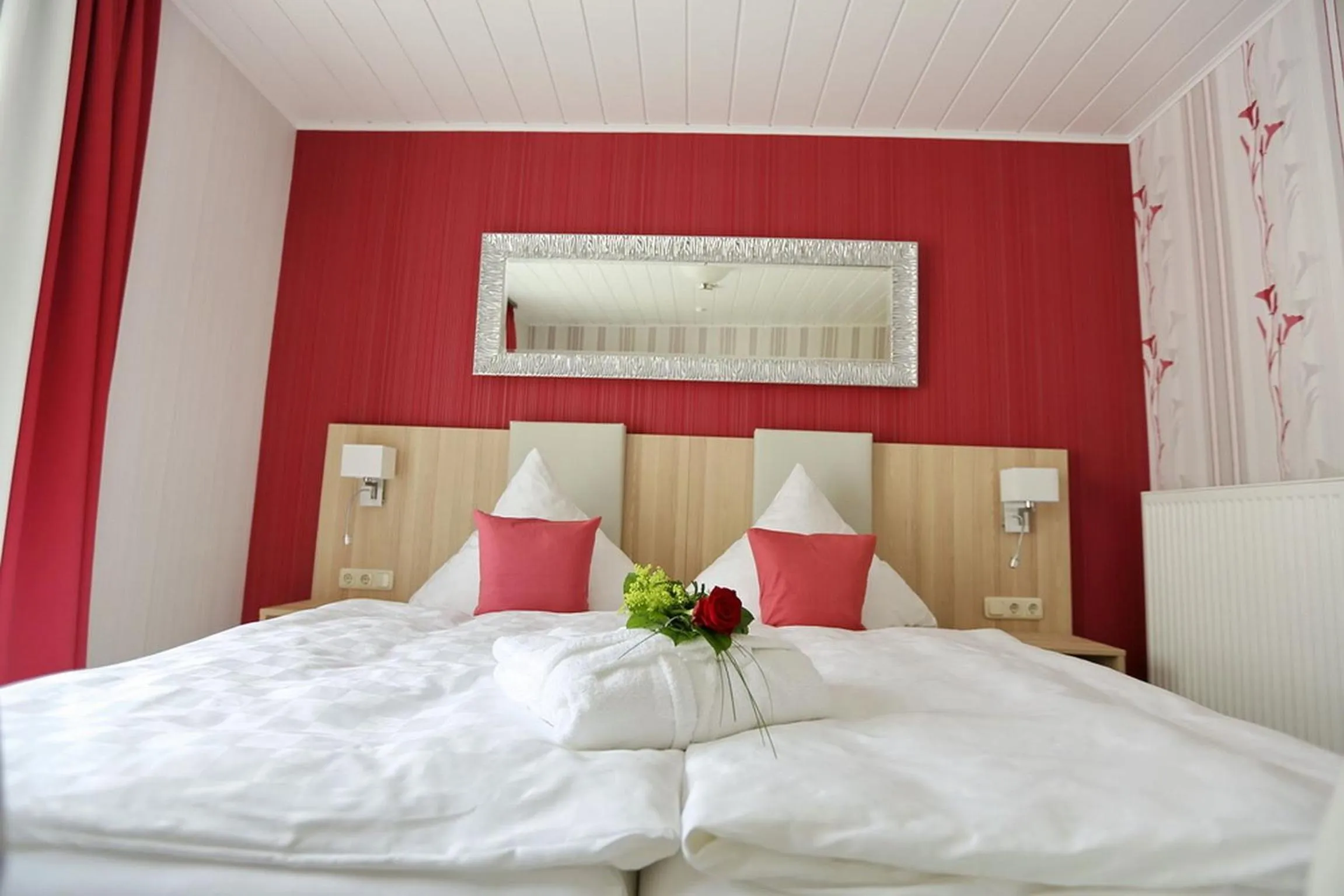 Photo of the whole room, Bed in Landhotel Villa Moritz garni