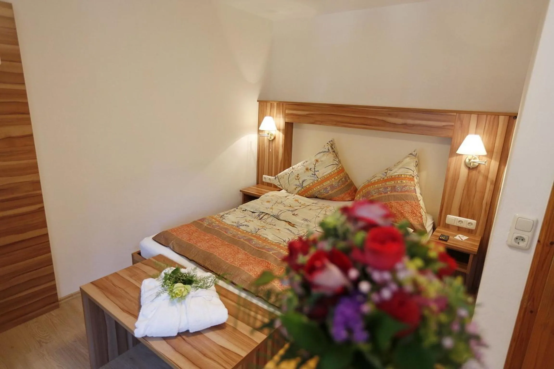 Photo of the whole room, Bed in Landhotel Villa Moritz garni