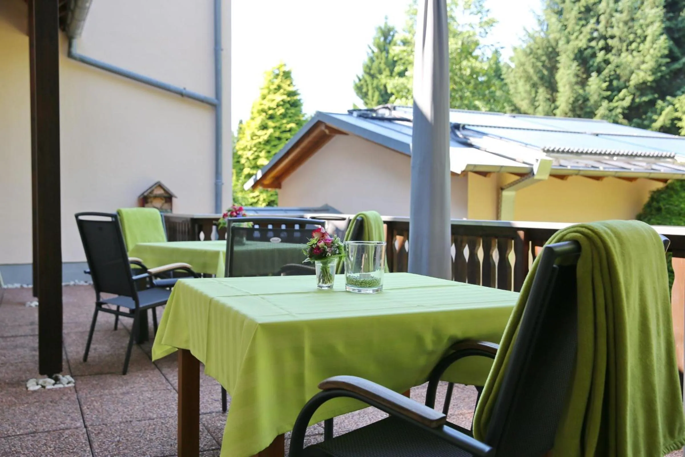 Balcony/Terrace in Landhotel Villa Moritz garni