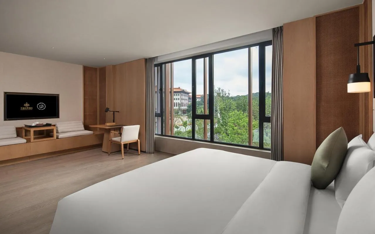 Bed in Grand WUJI Hotel, in The Unbound Collection by Hyatt