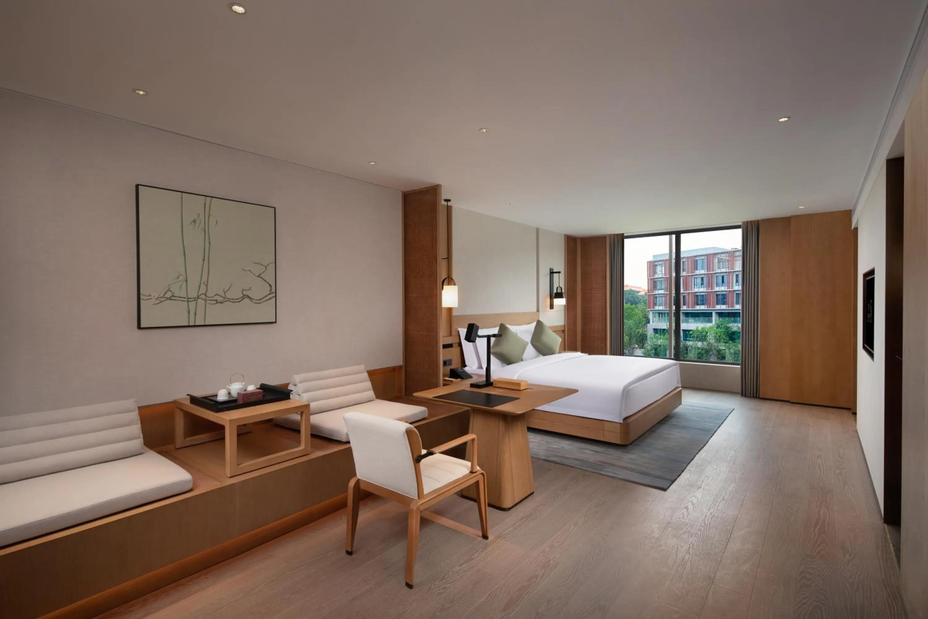 Bedroom, Bed in Grand WUJI Hotel, in The Unbound Collection by Hyatt