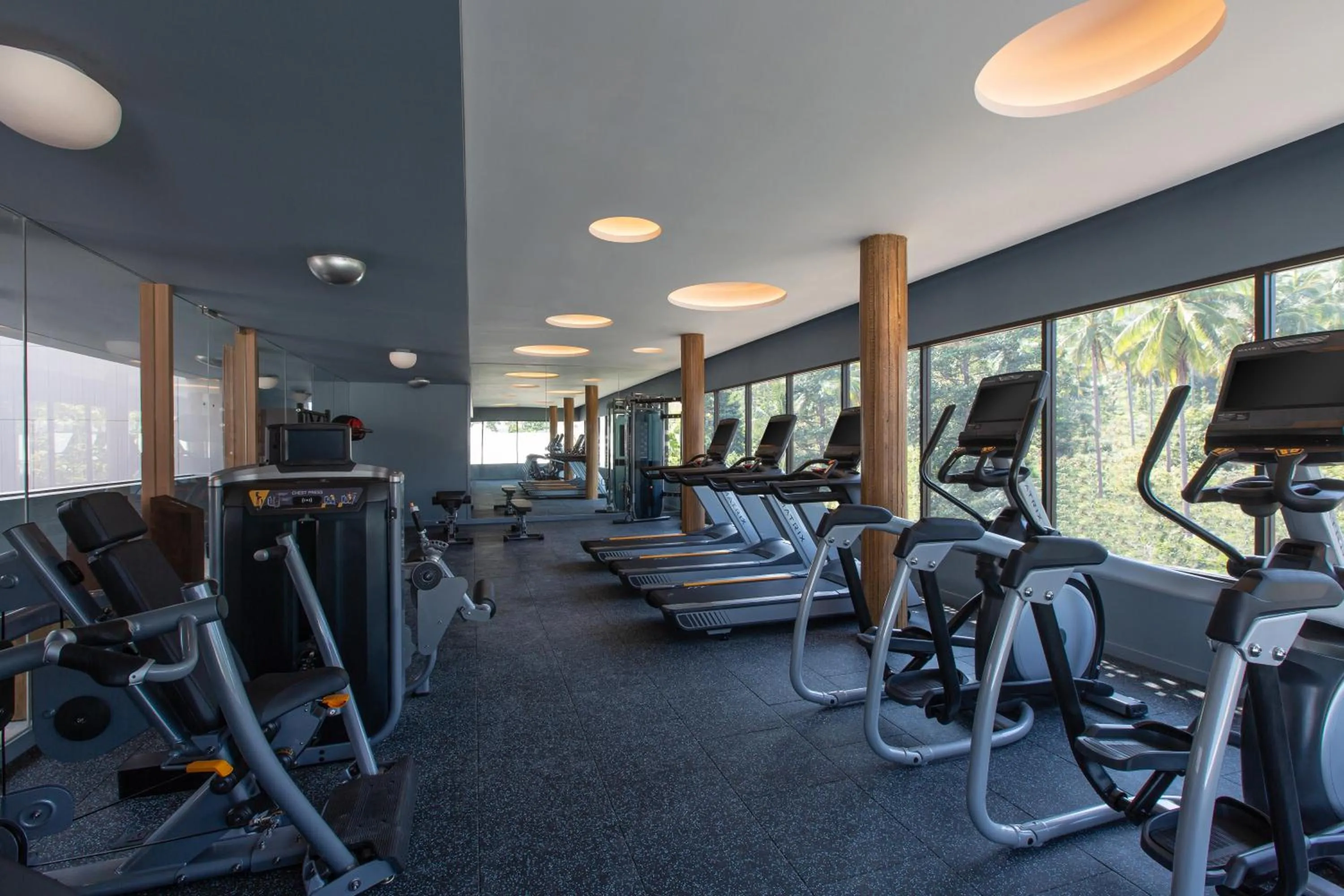 Fitness centre/facilities in Hyatt Regency Koh Samui