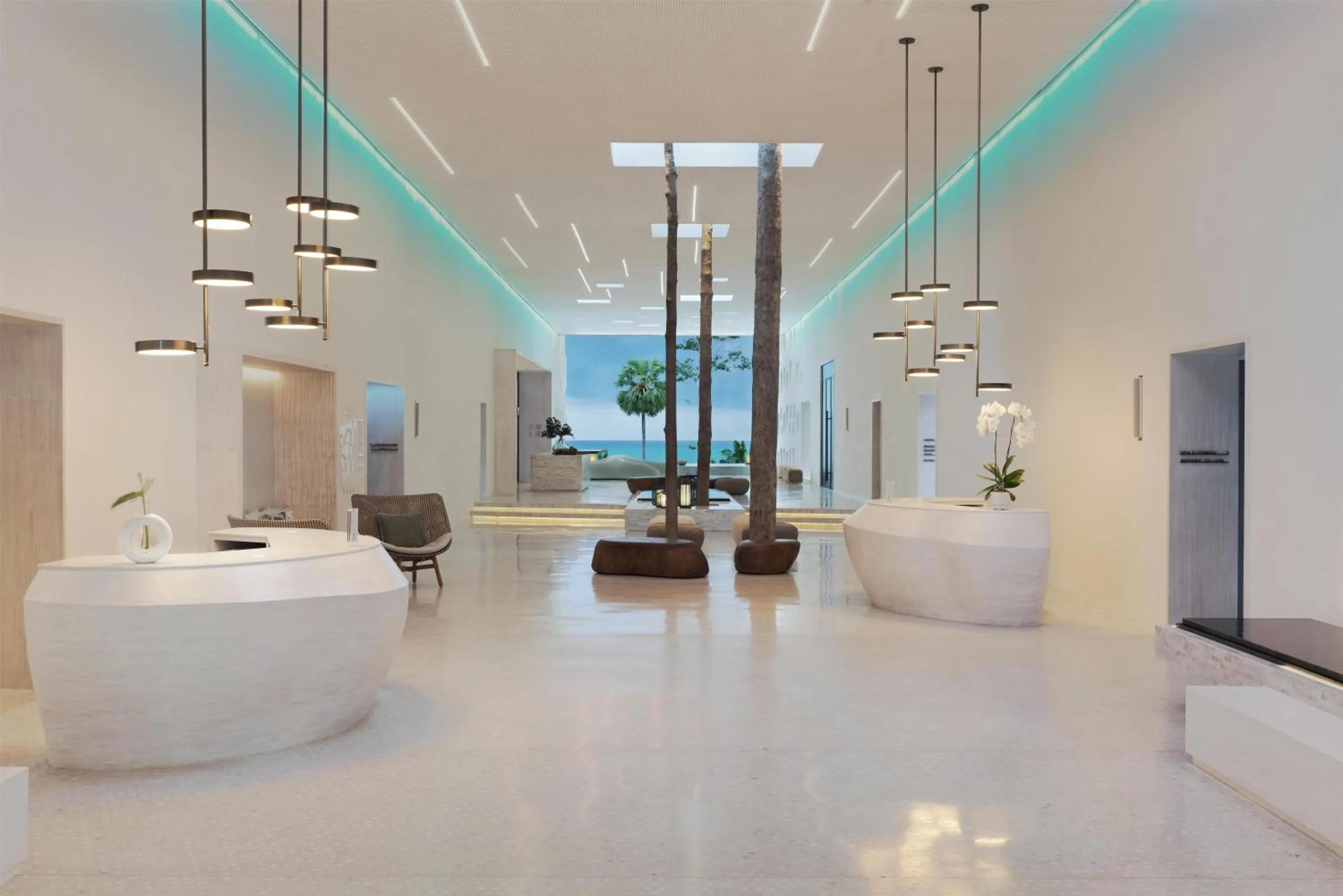 Lobby or reception in Hyatt Regency Koh Samui