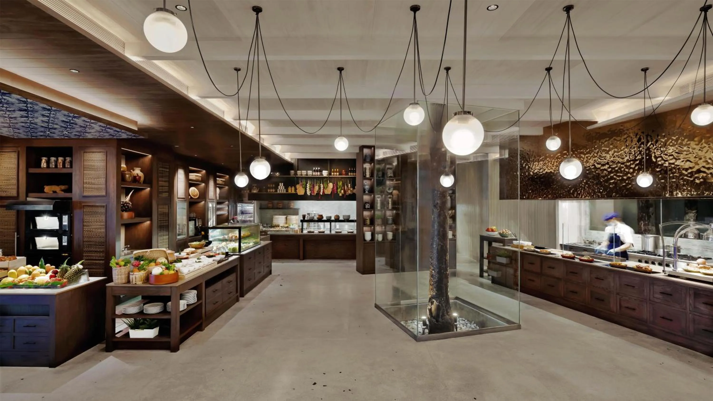 Breakfast in Hyatt Regency Koh Samui