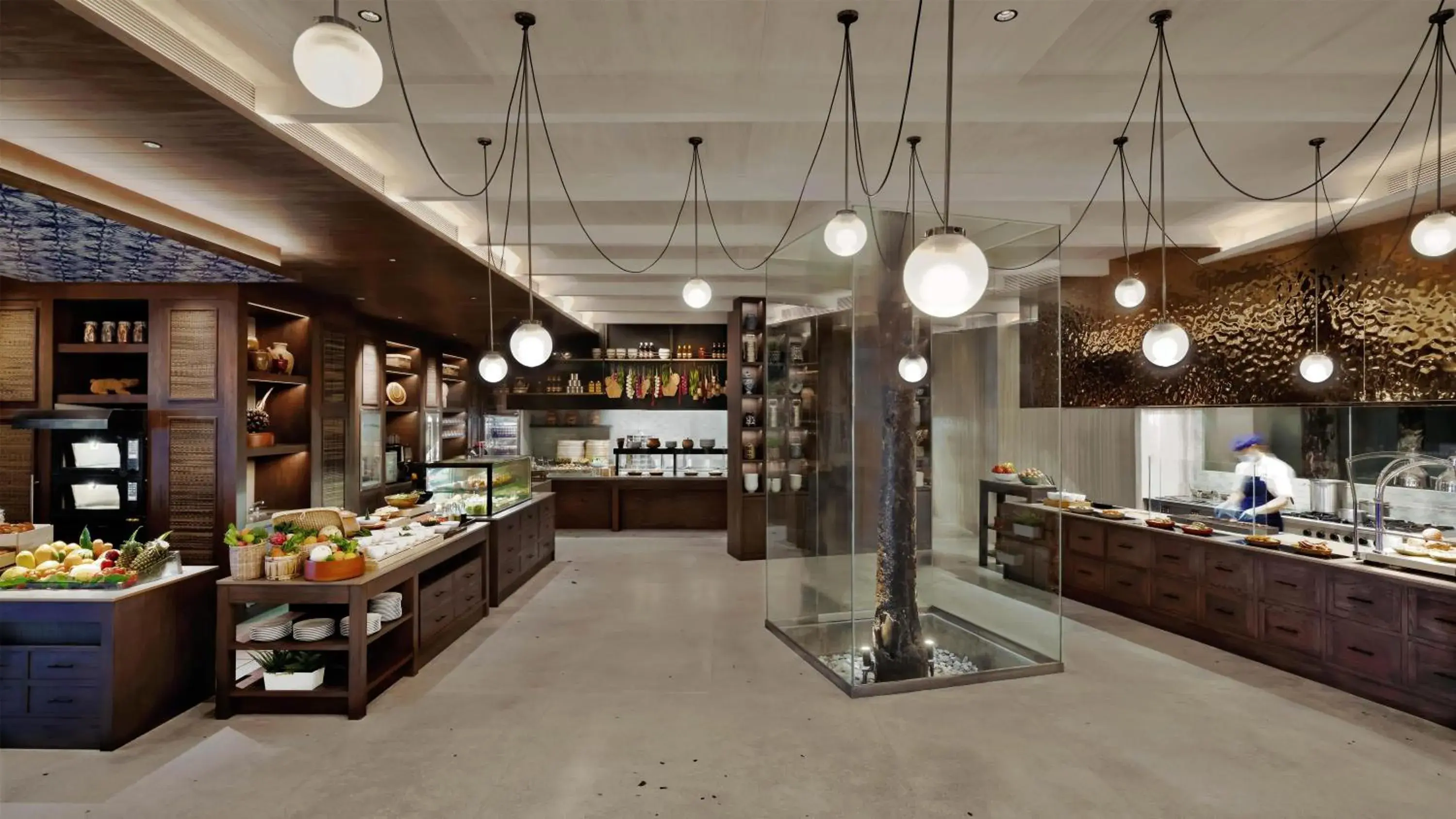 Breakfast in Hyatt Regency Koh Samui Breakfast in Hyatt Regency Koh Samui