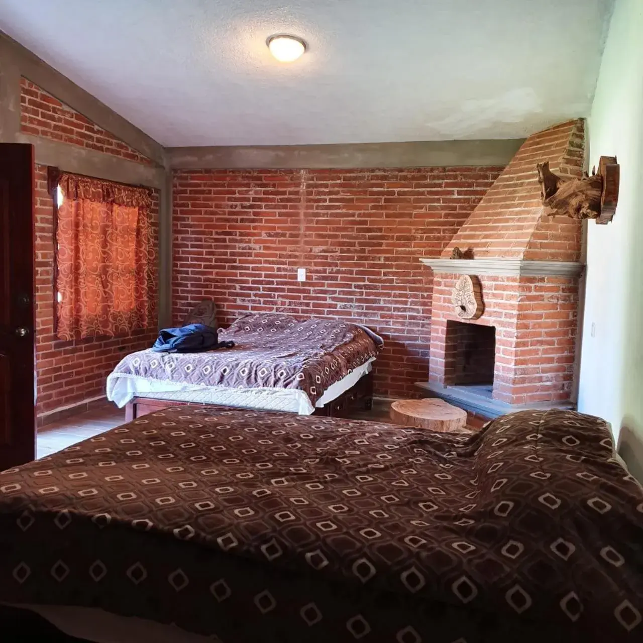 Twin Room in Cabañas Morales Twin Room in Cabañas Morales