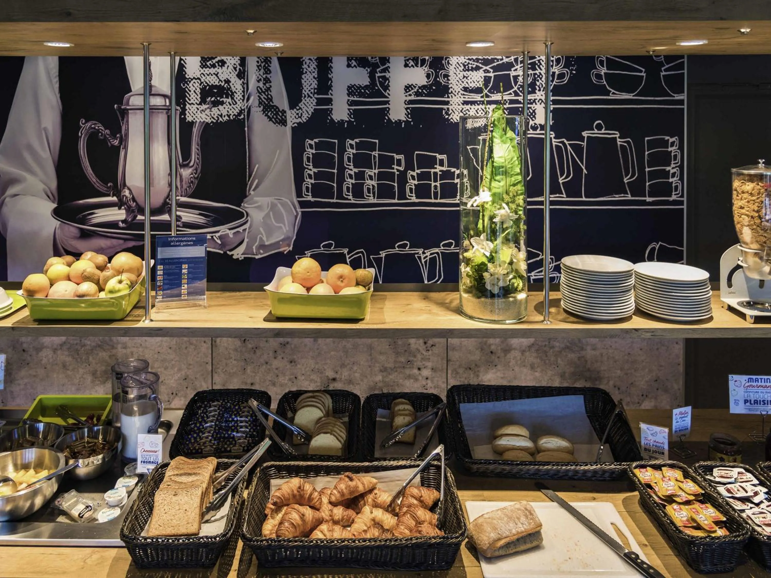 Breakfast in Ibis Budget Bollene