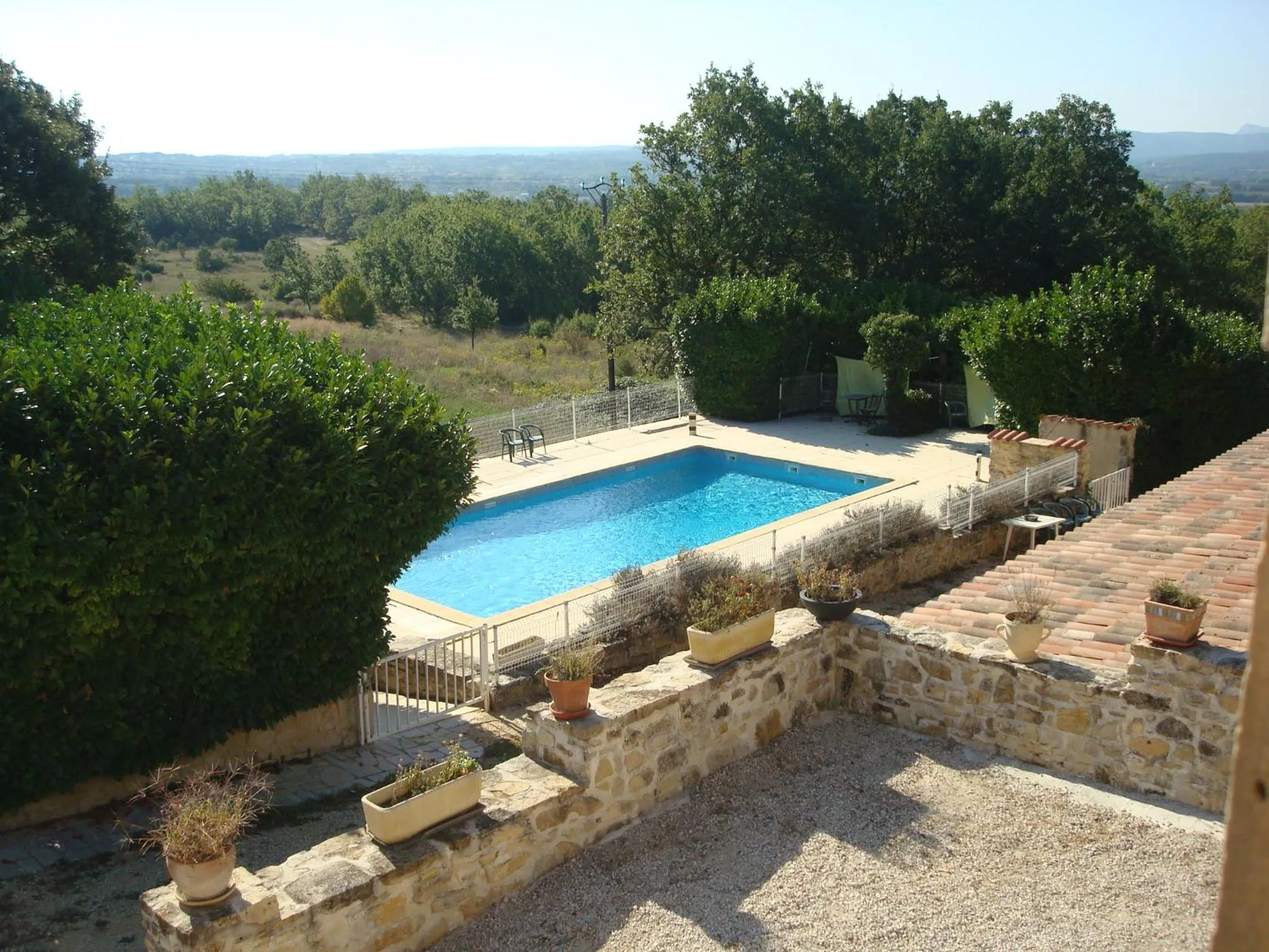 Swimming pool in Hotel Le Mas de Rivet