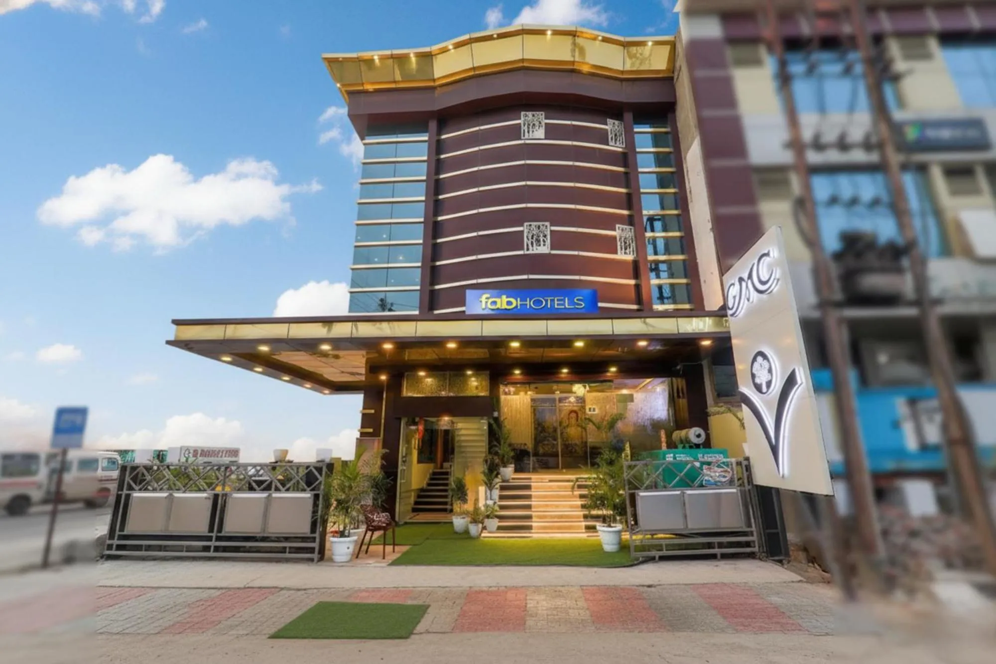 Property building in FabHotel GMC Grand