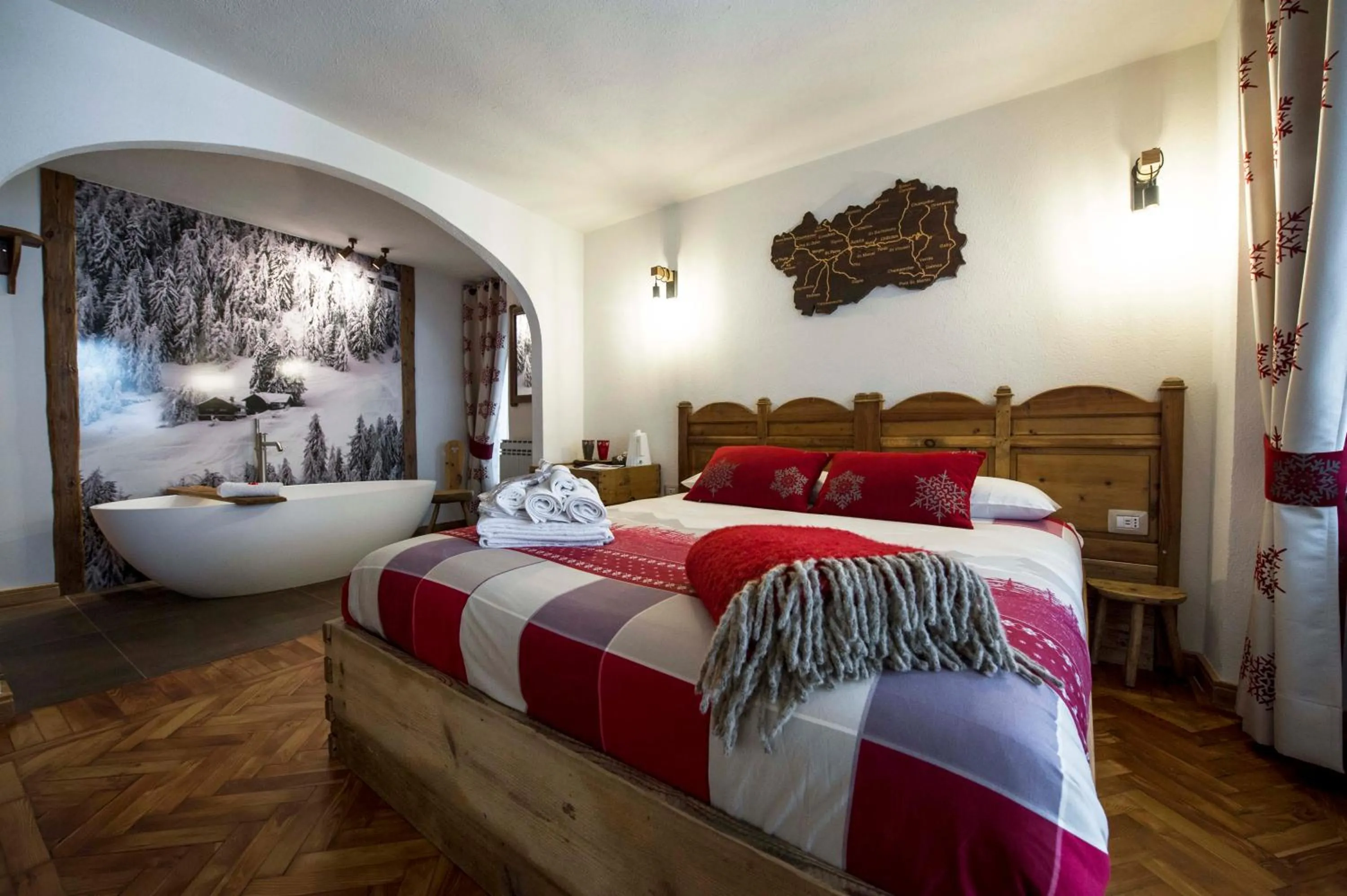 Deluxe Double Room with Bath in Le Relais du Boucher