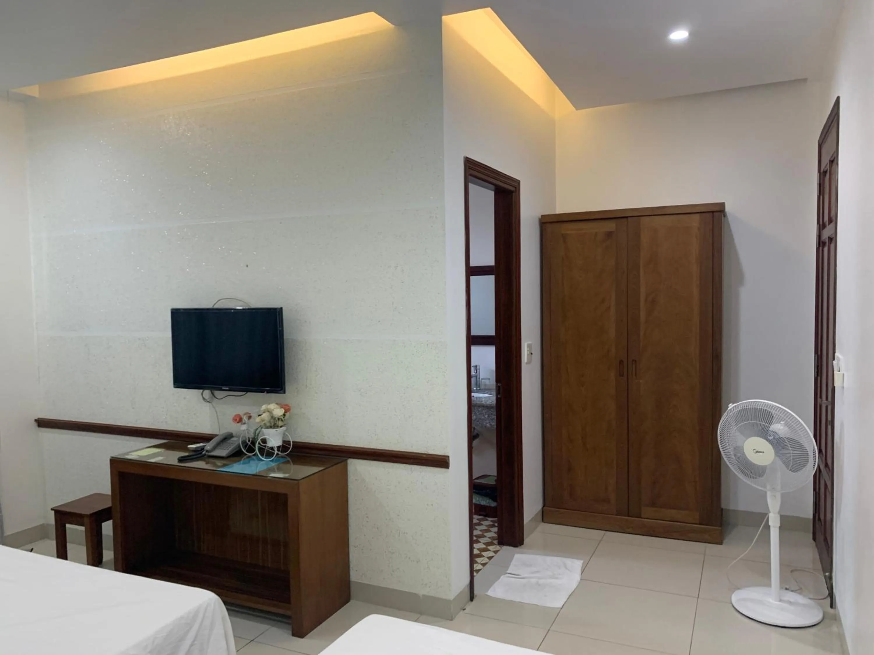 Bed in Hưng Thành Riverside Hotel