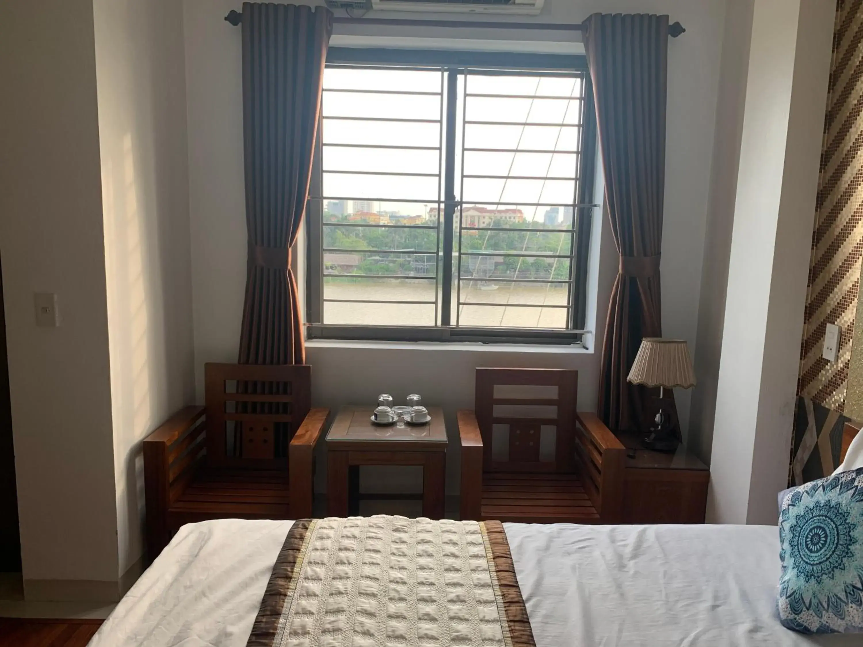 Bed in Hưng Thành Riverside Hotel Bed in Hưng Thành Riverside Hotel