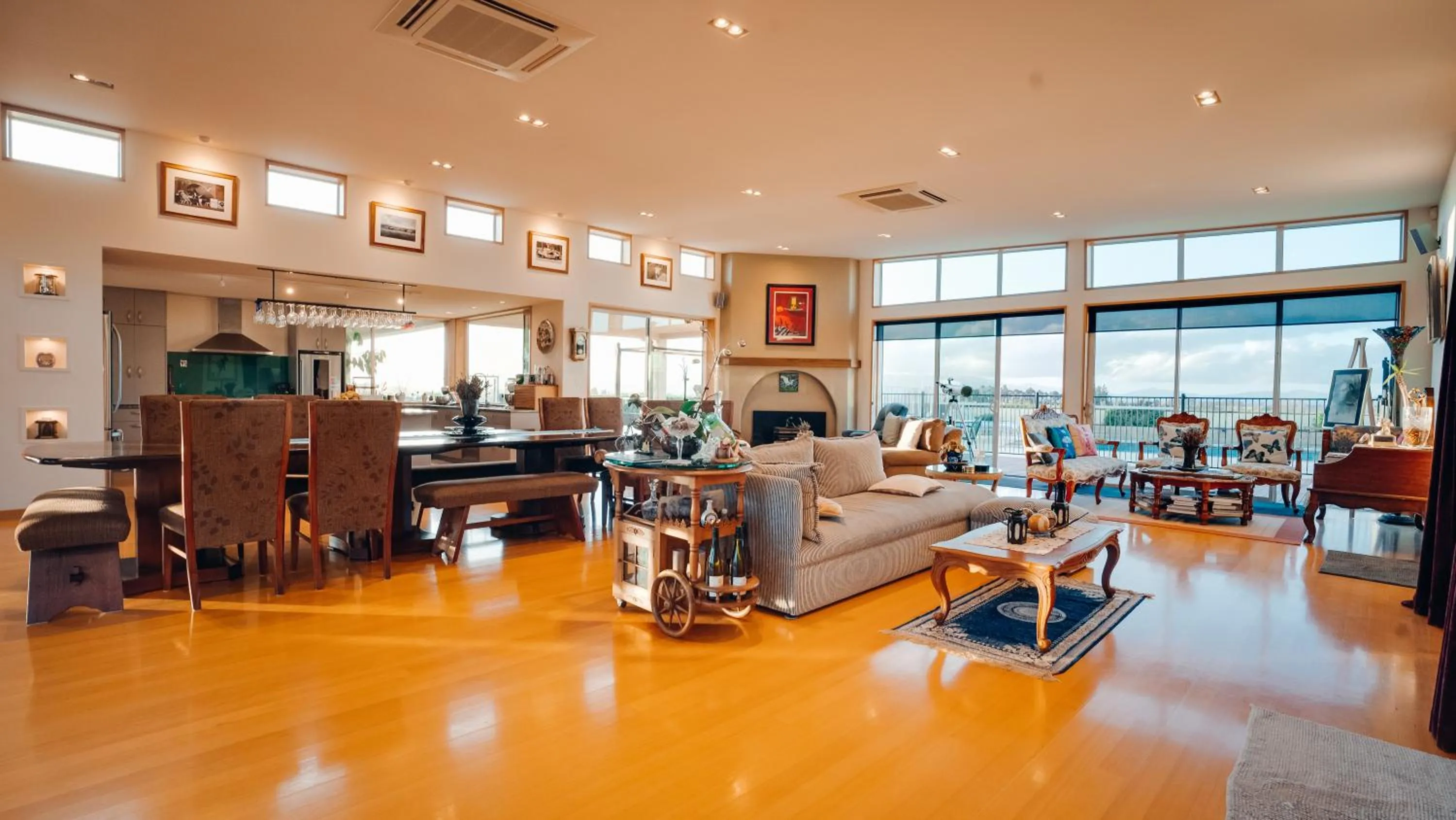 Dining area in Mountainview Villa