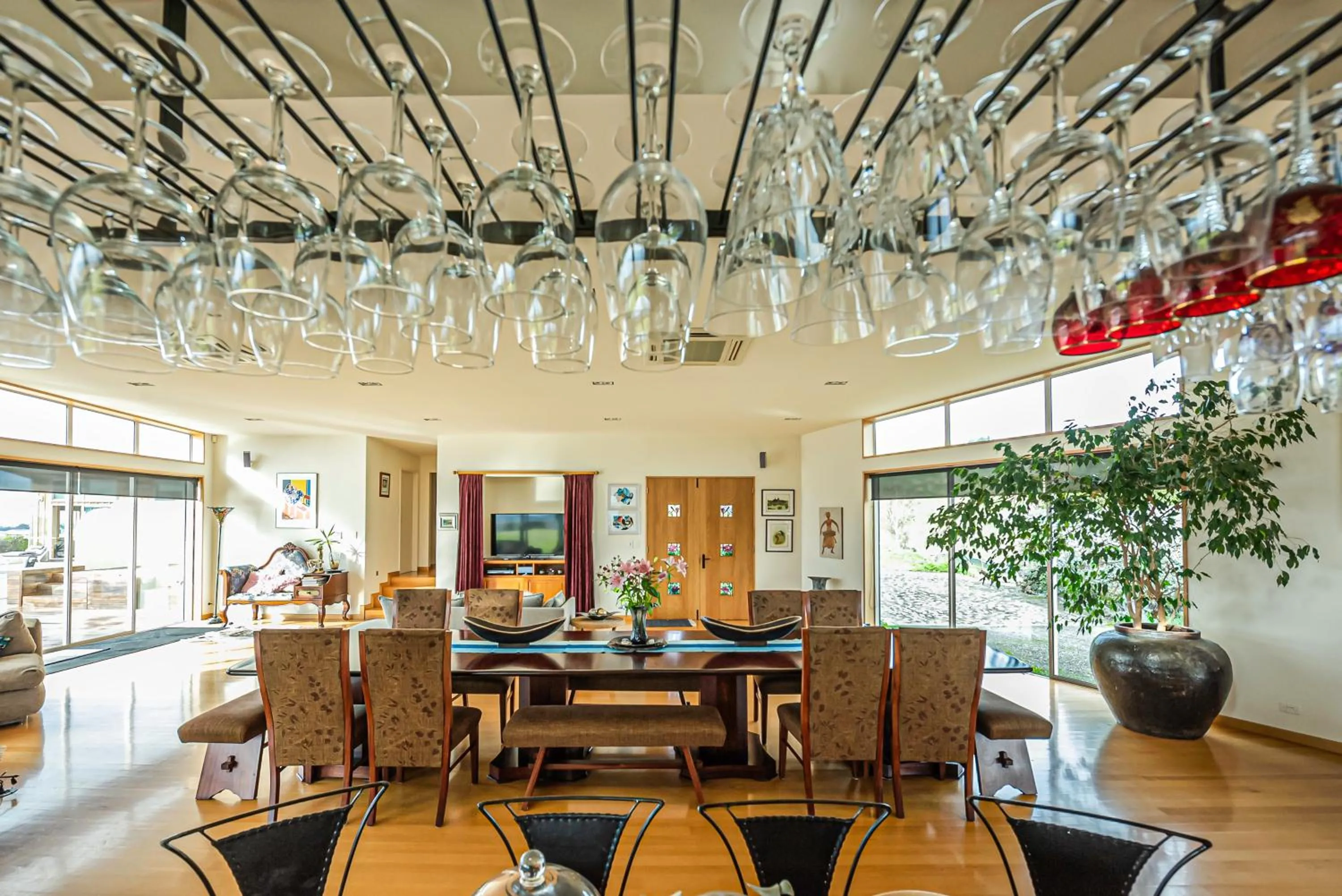 Living room in Mountainview Villa