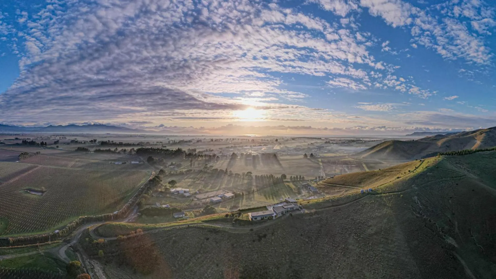 Bird's eye view in Mountainview Villa