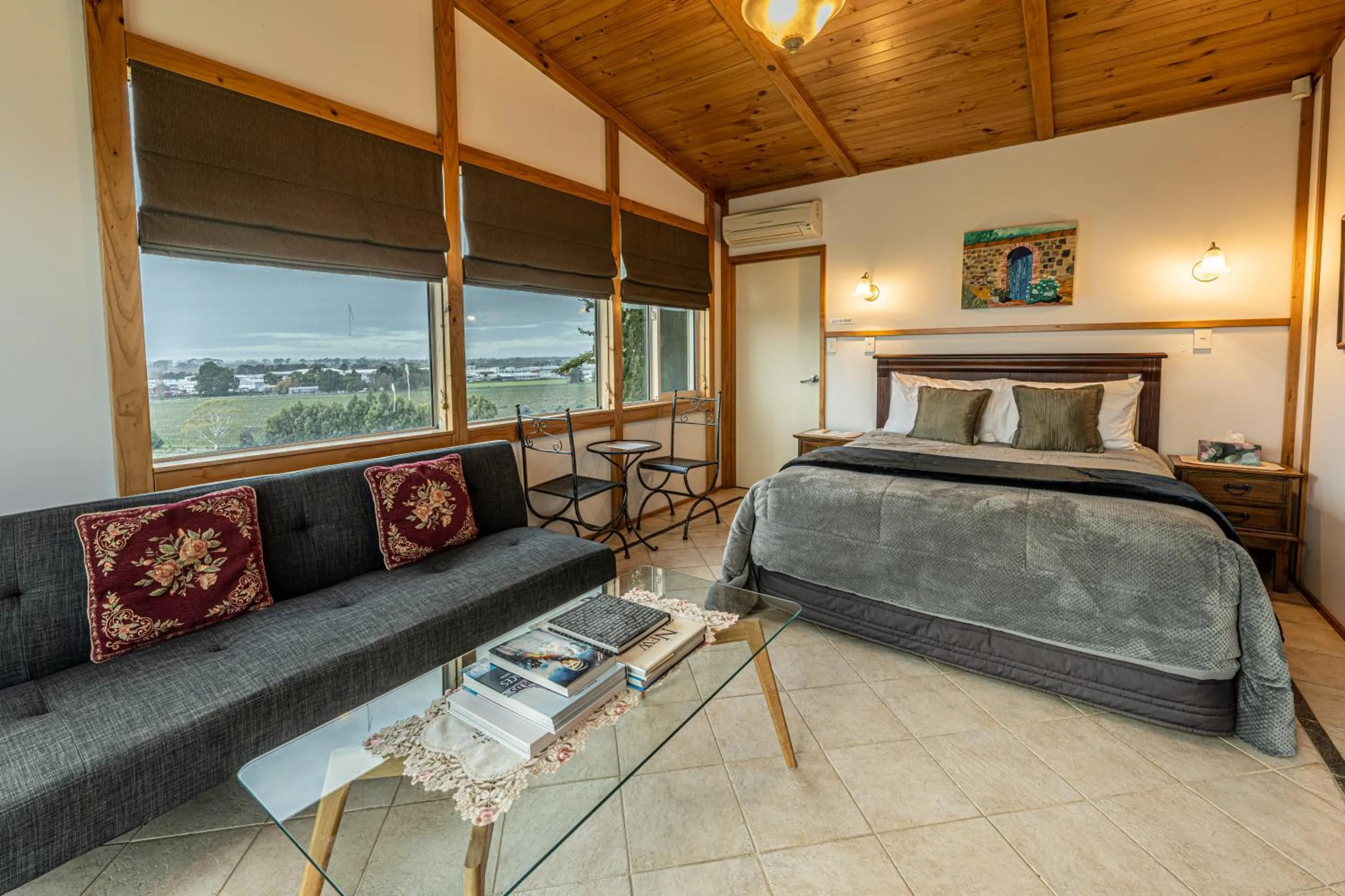Bed in Mountainview Villa