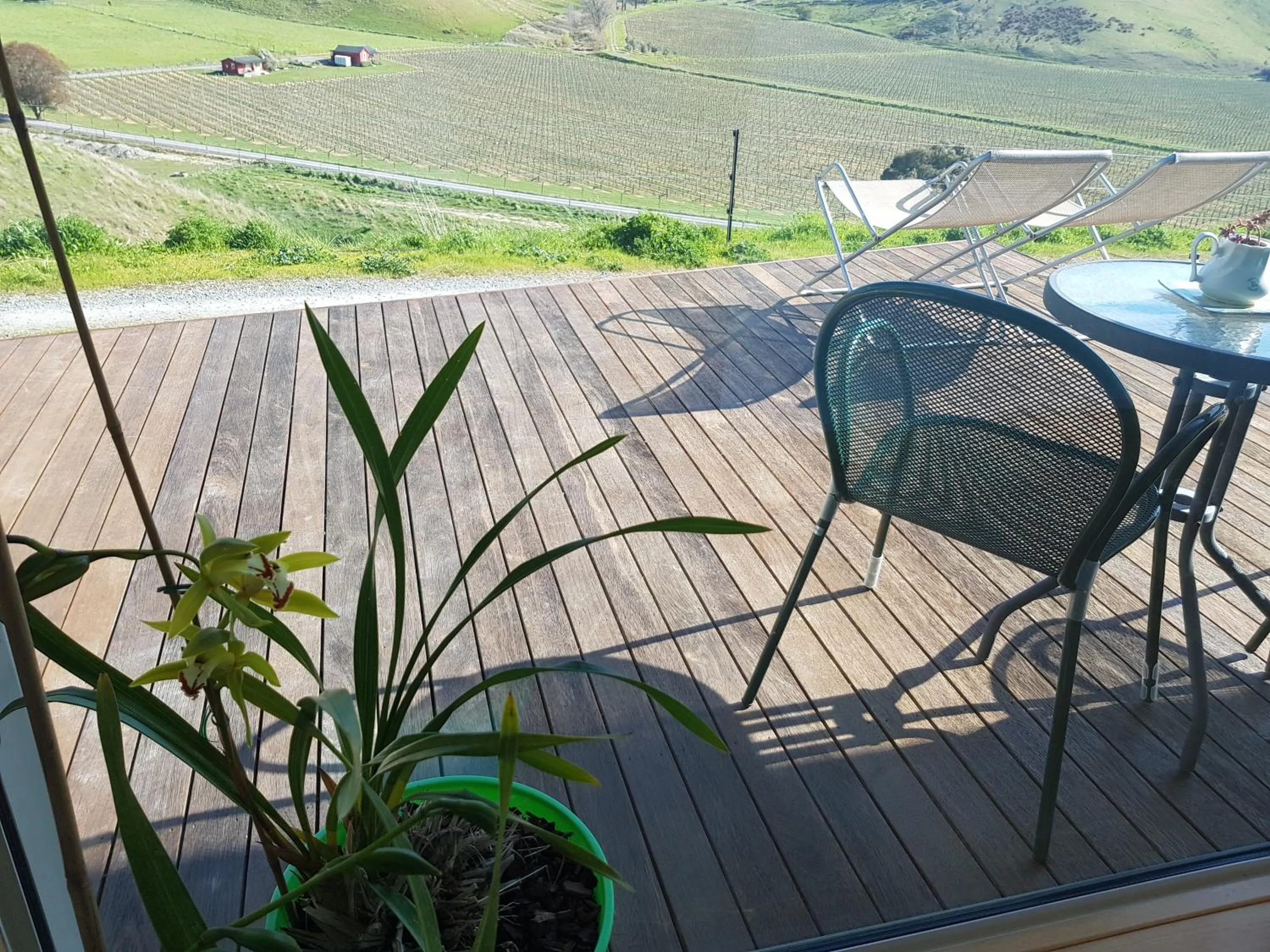 Patio in Mountainview Villa