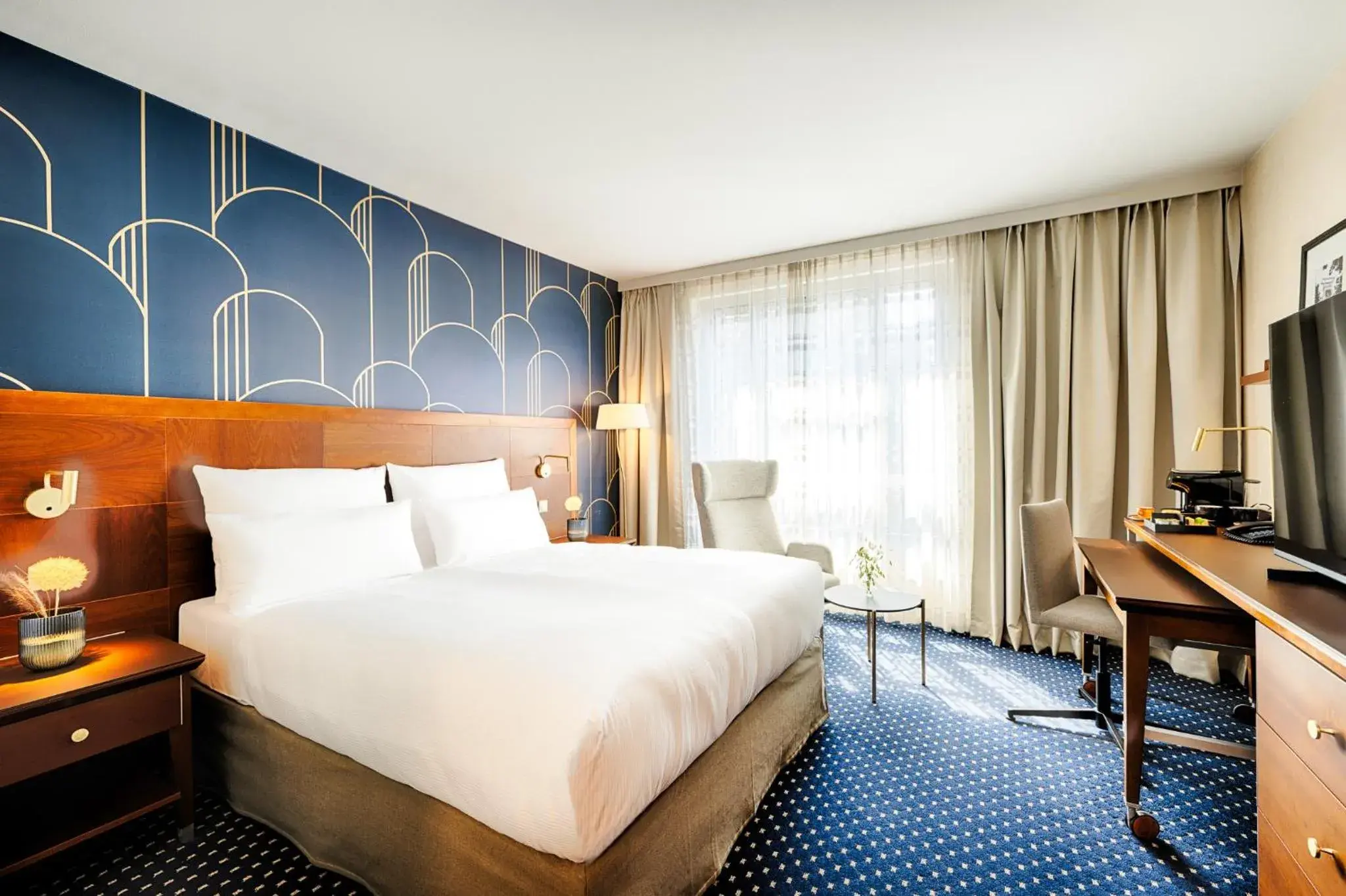 Bedroom, Bed in Welcome Parkhotel Bochum Bedroom, Bed in Welcome Parkhotel Bochum