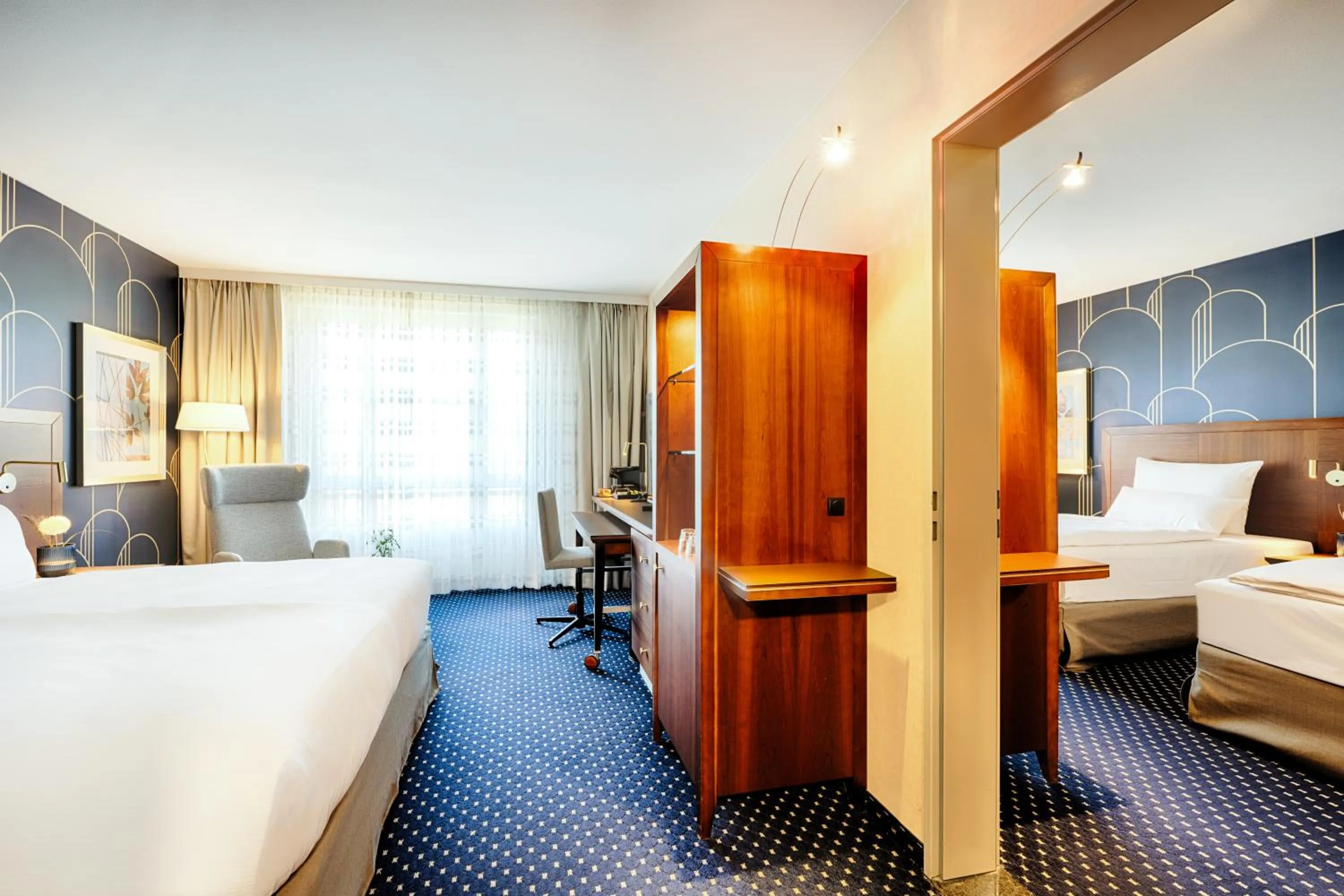Bedroom, Bed in Welcome Parkhotel Bochum