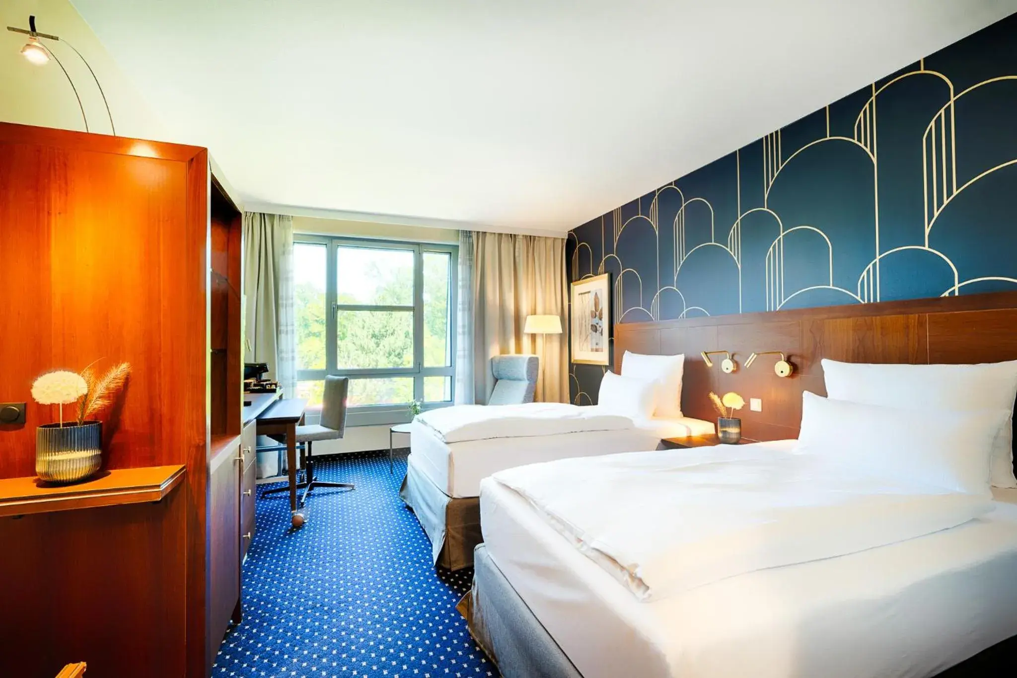 Bedroom, Bed in Welcome Parkhotel Bochum Bedroom, Bed in Welcome Parkhotel Bochum