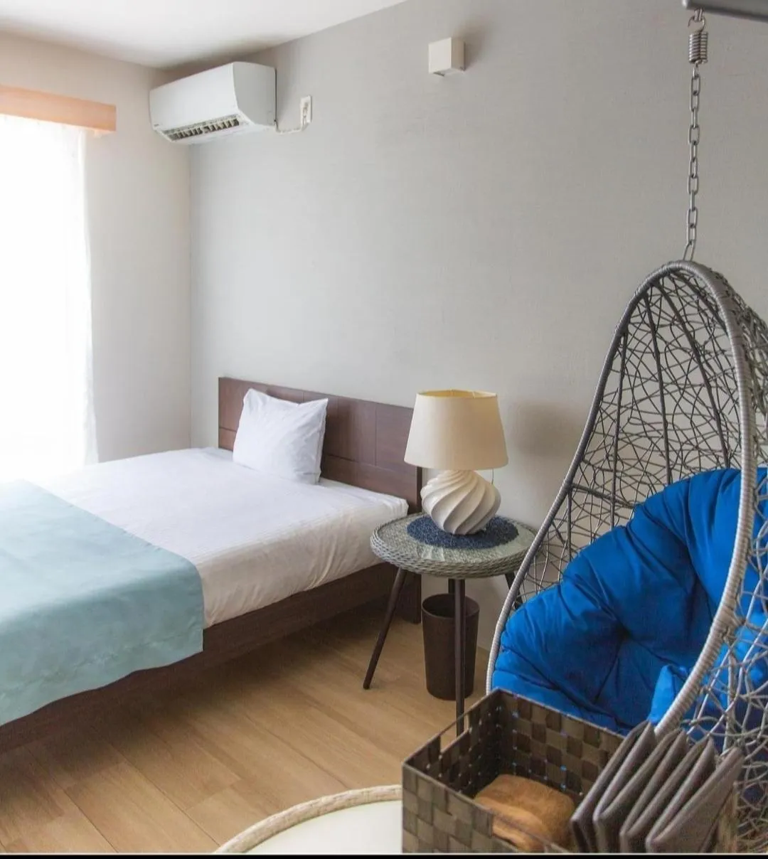 Bed in Room Biotop YOMITAN