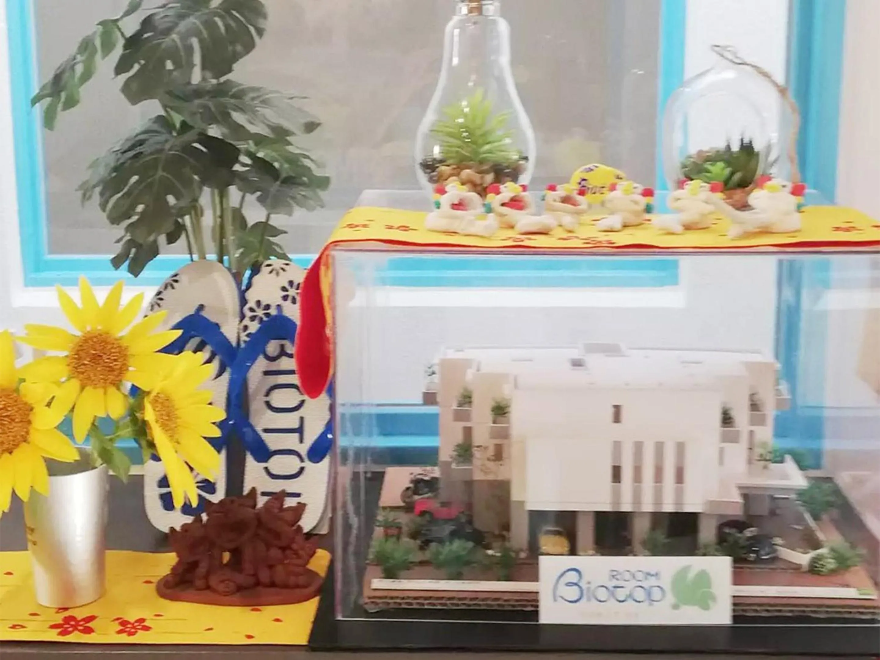 Decorative detail in Room Biotop YOMITAN