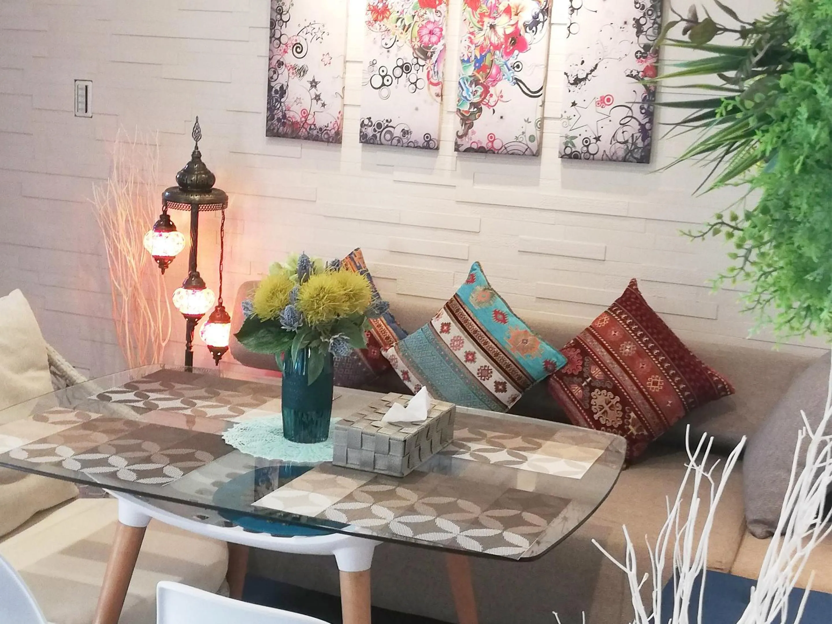 Living room in Room Biotop YOMITAN