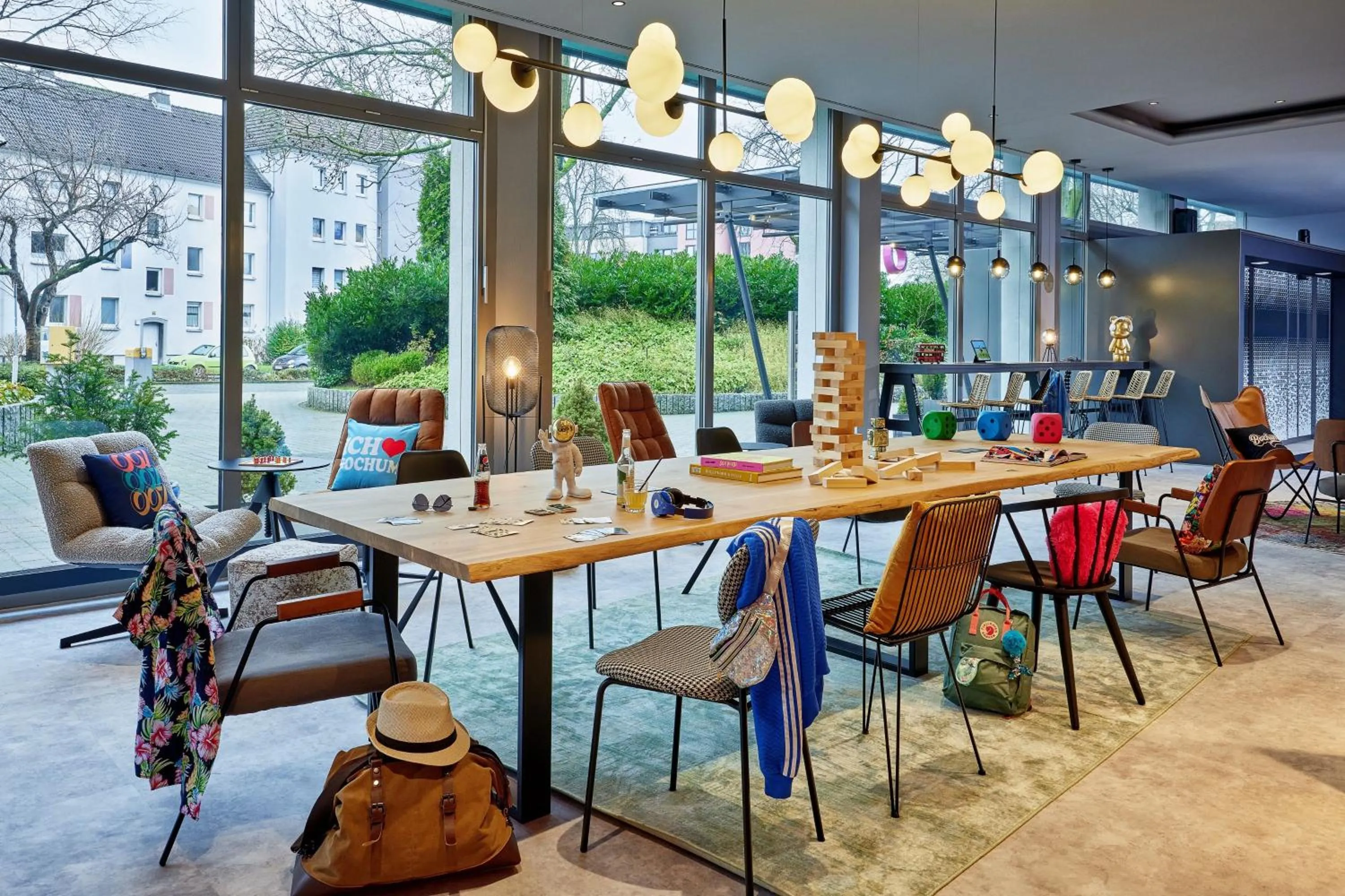 View (from property/room) in Moxy Bochum