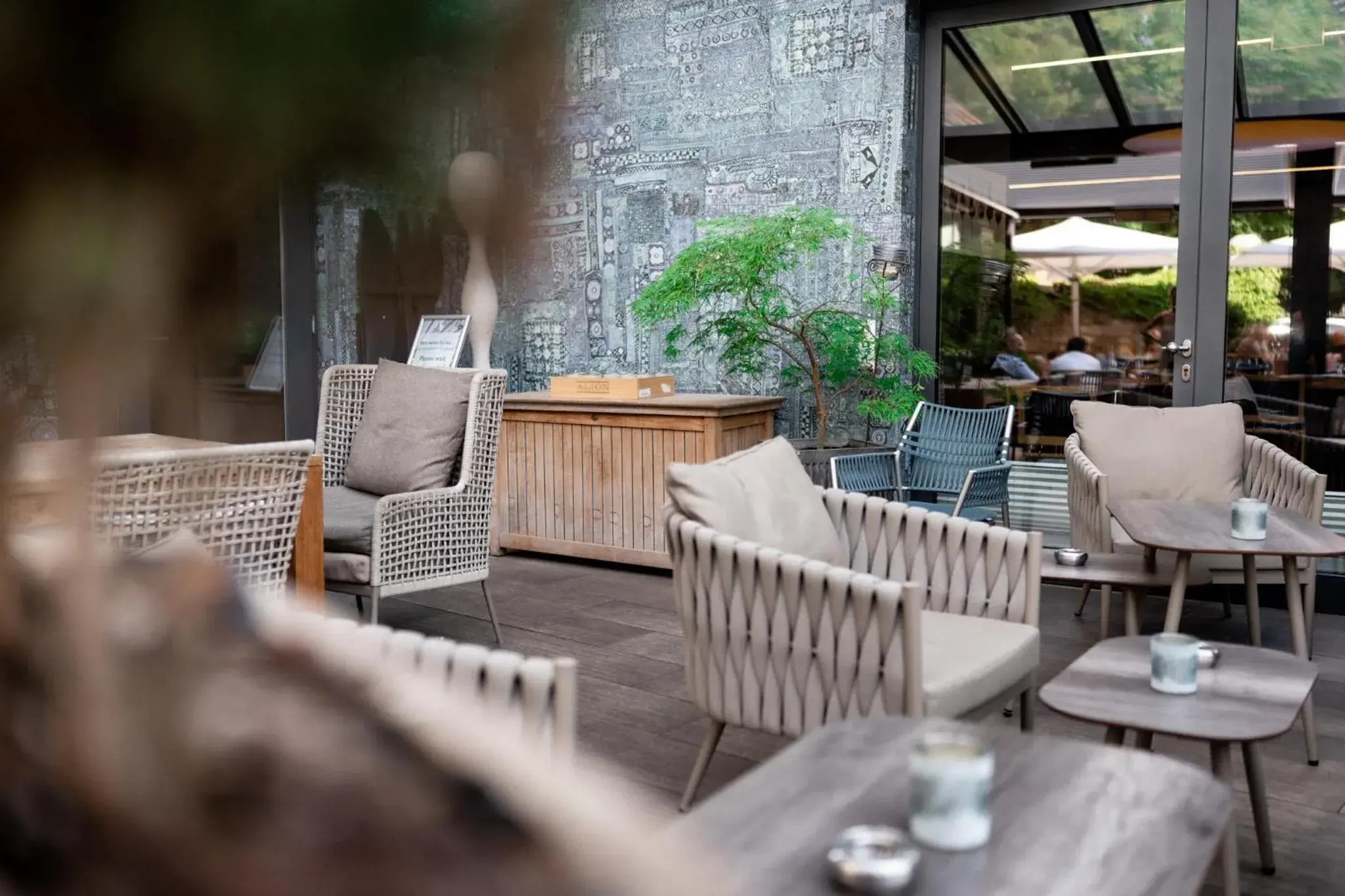 Garden in Hotel-Restaurant Schwanen Garden in Hotel-Restaurant Schwanen