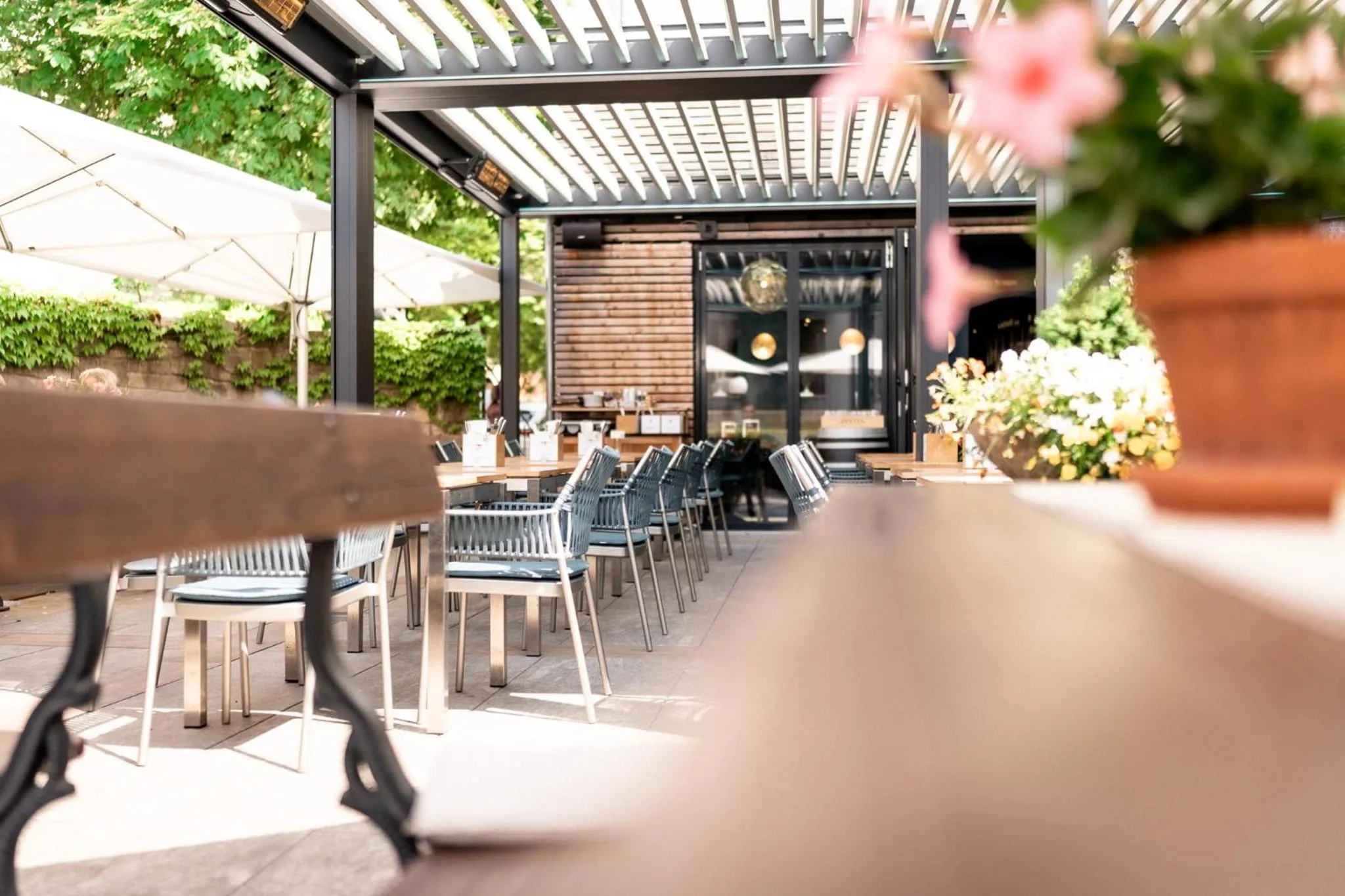 Garden in Hotel-Restaurant Schwanen