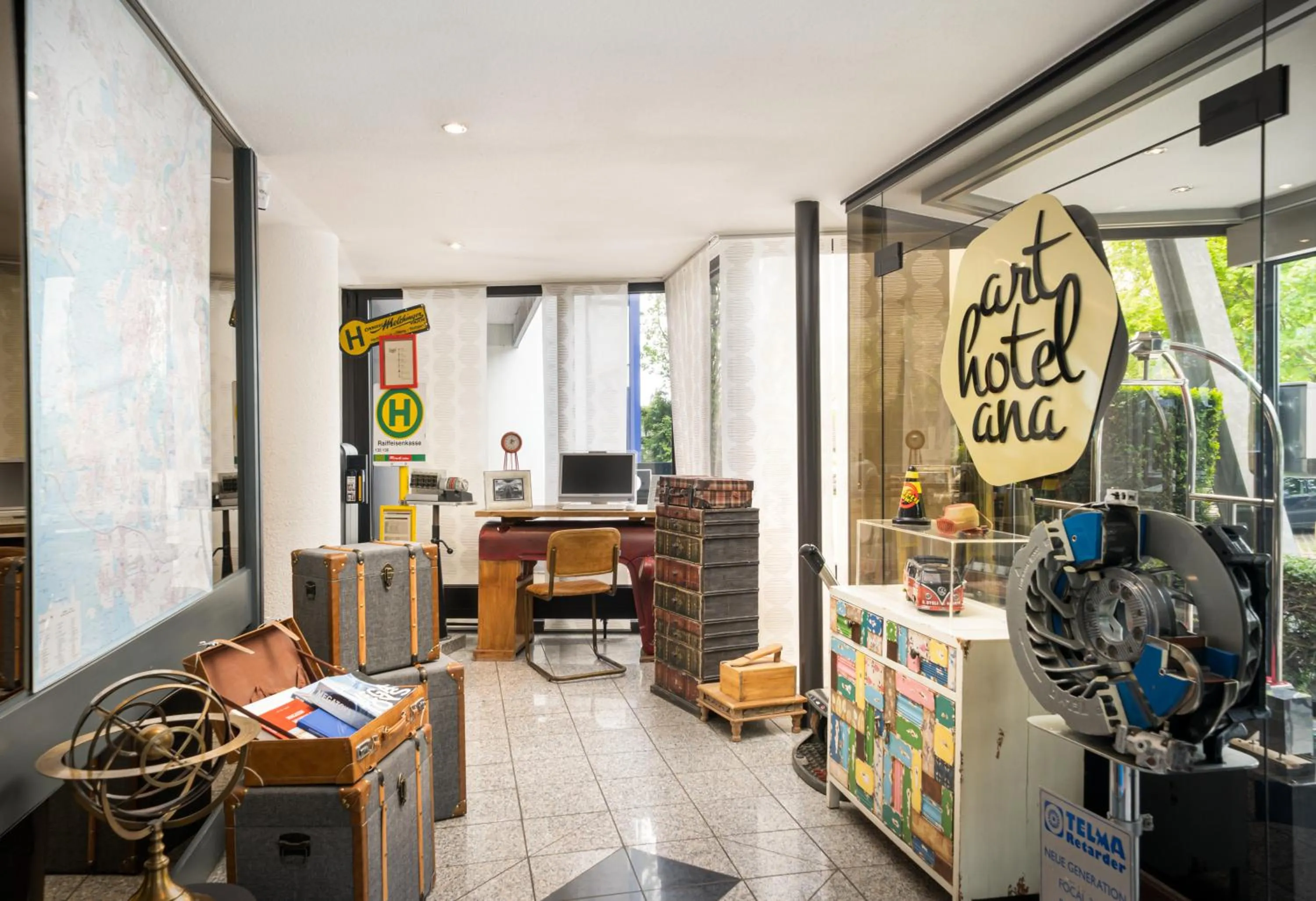 Lobby or reception in Arthotel ANA Neotel