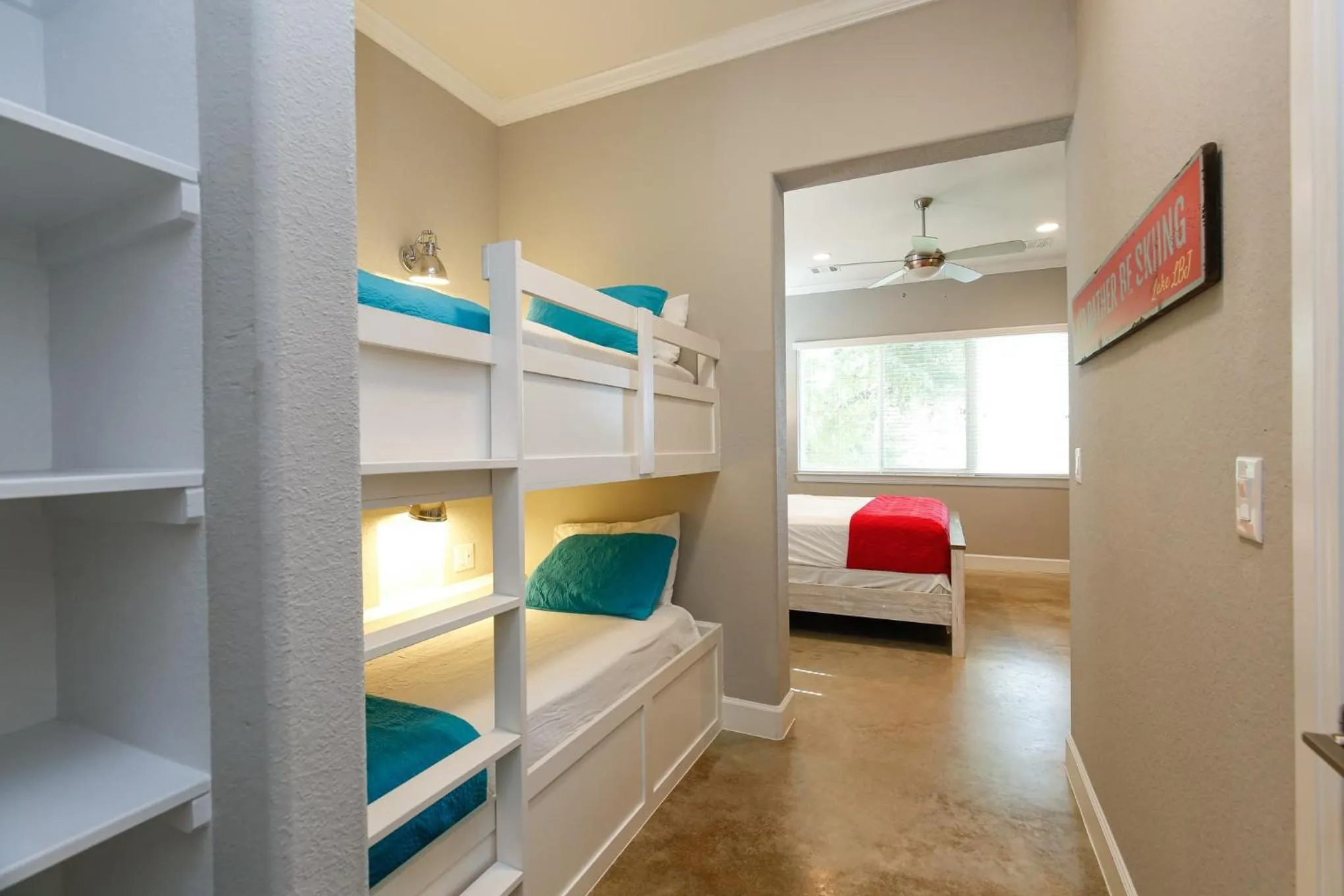 Bed in Luxury Lake LBJ House with Heated Swimming Pool and Spill Over Hot Tub and 2 Boat Slips