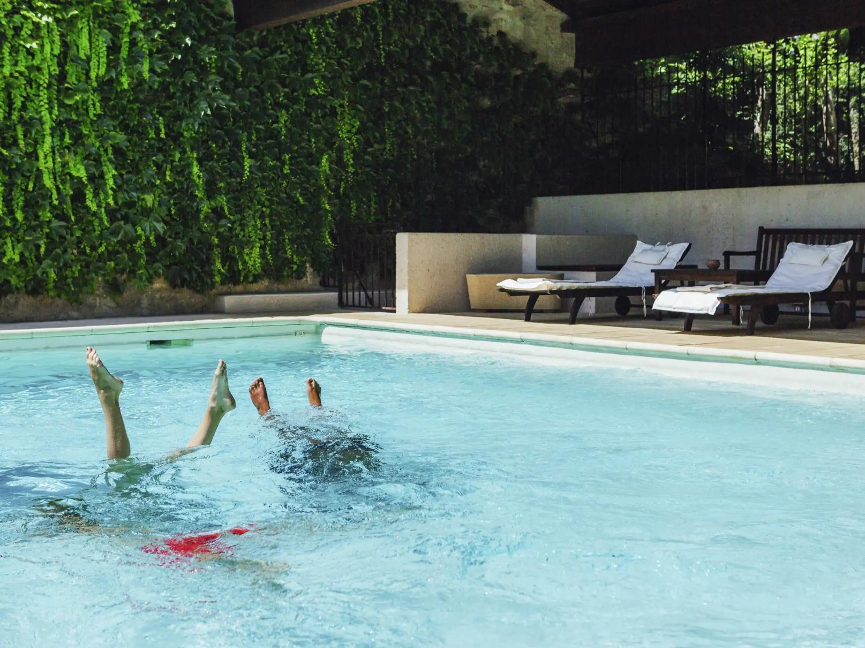 Pool view in Mercure Figeac Viguier du Roy Pool view in Mercure Figeac Viguier du Roy