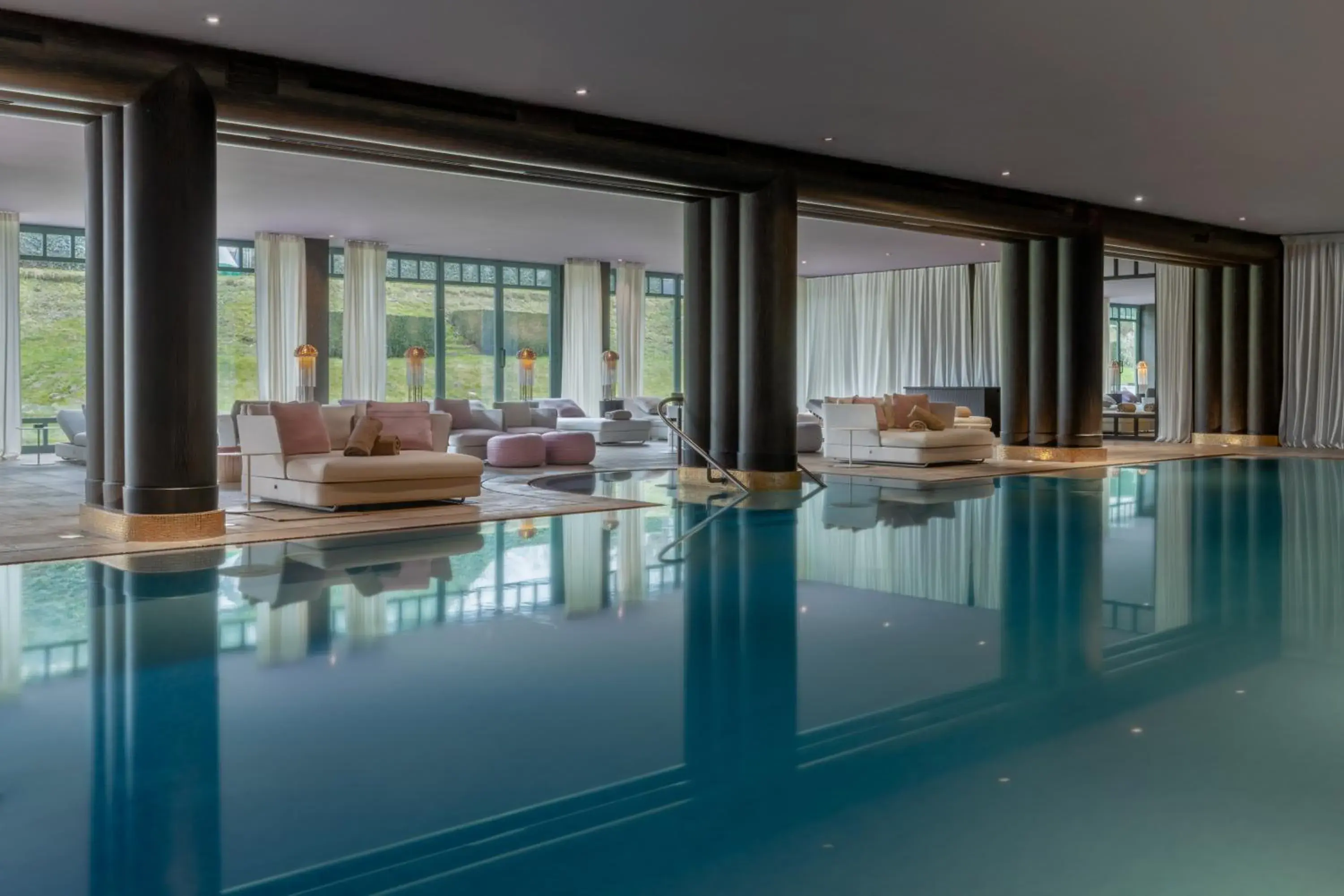 Spa and wellness centre/facilities in La Réserve Genève Hotel & Spa Spa and wellness centre/facilities in La Réserve Genève Hotel & Spa