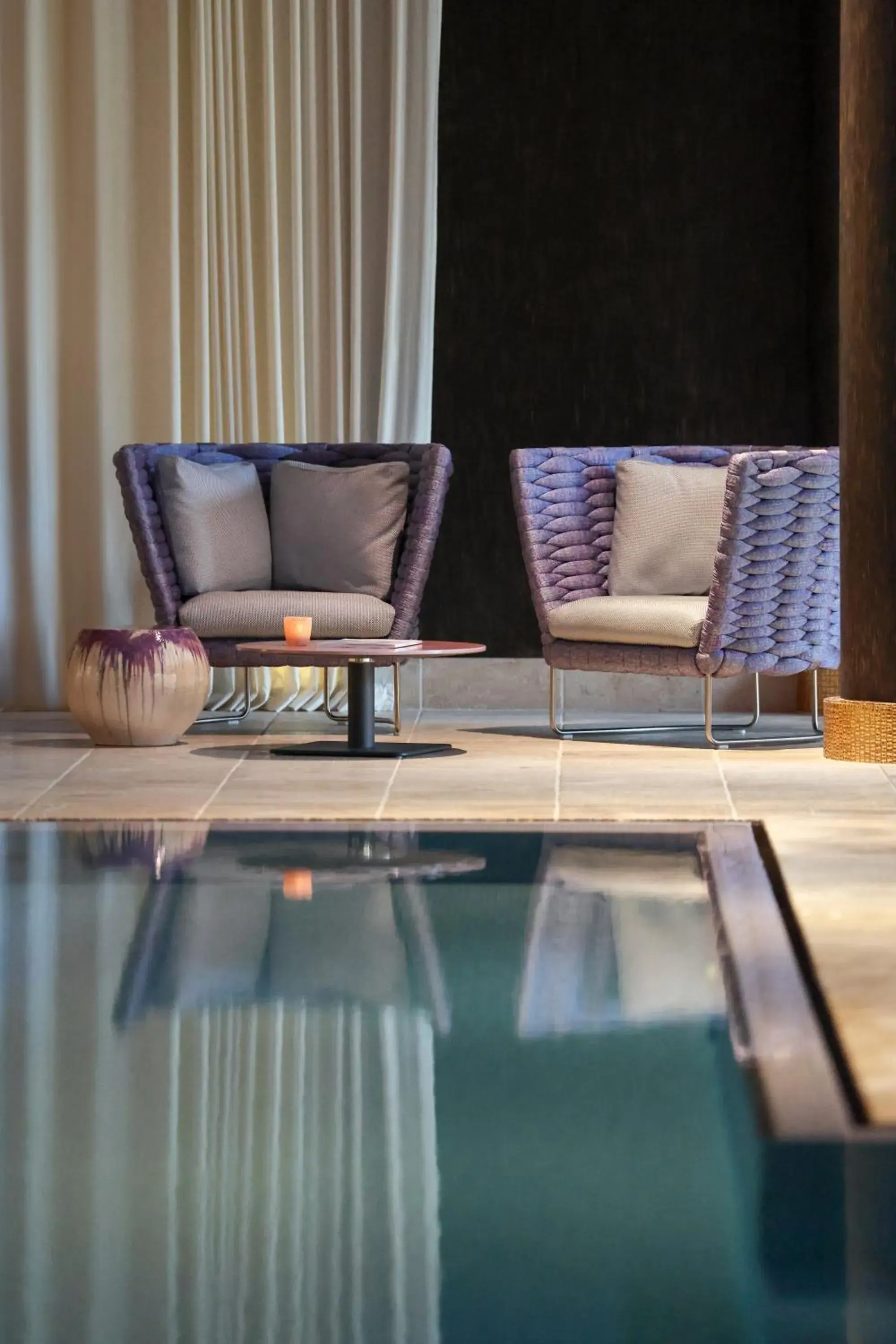 Spa and wellness centre/facilities in La Réserve Genève Hotel & Spa Spa and wellness centre/facilities in La Réserve Genève Hotel & Spa