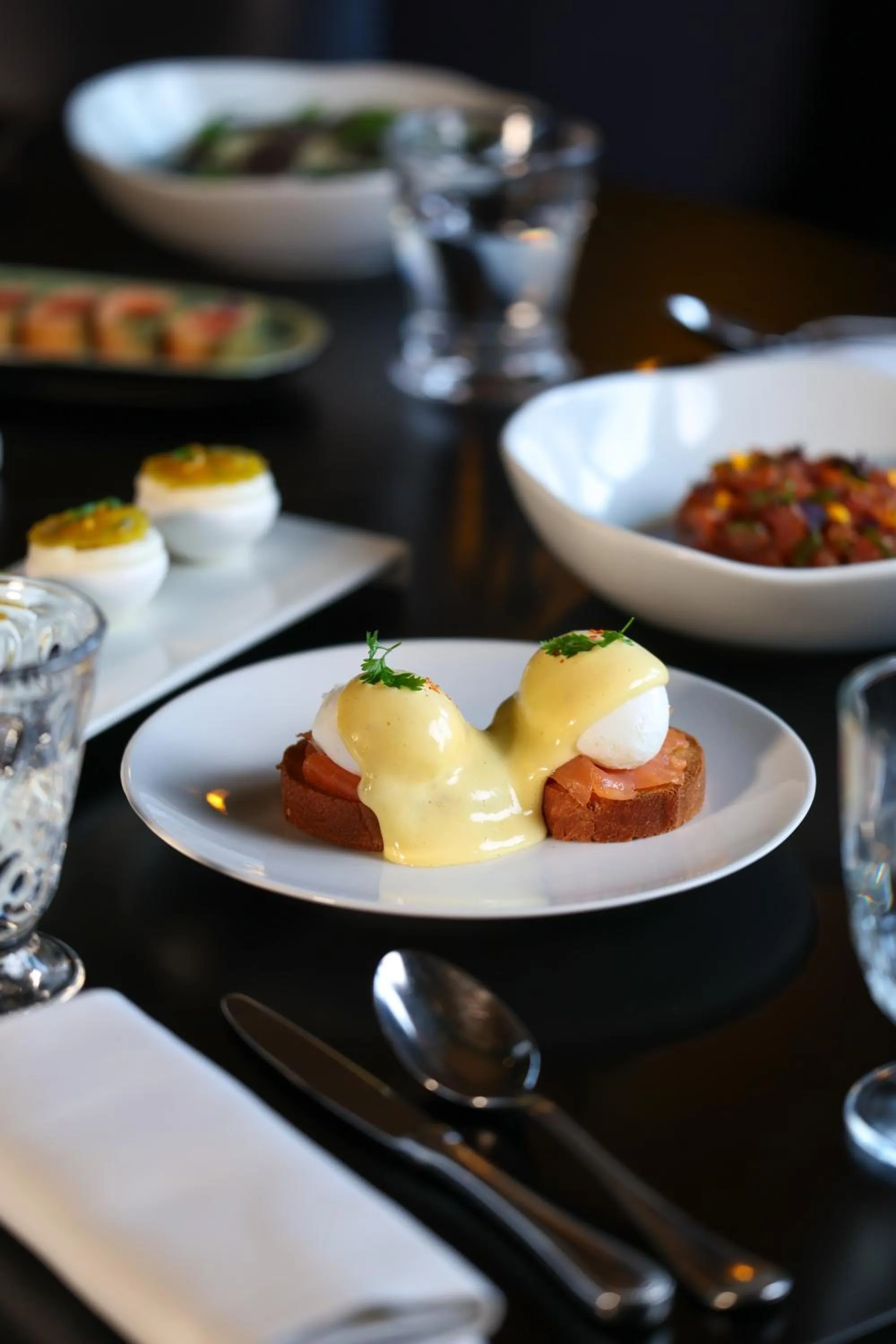 Buffet breakfast in La Réserve Genève Hotel & Spa